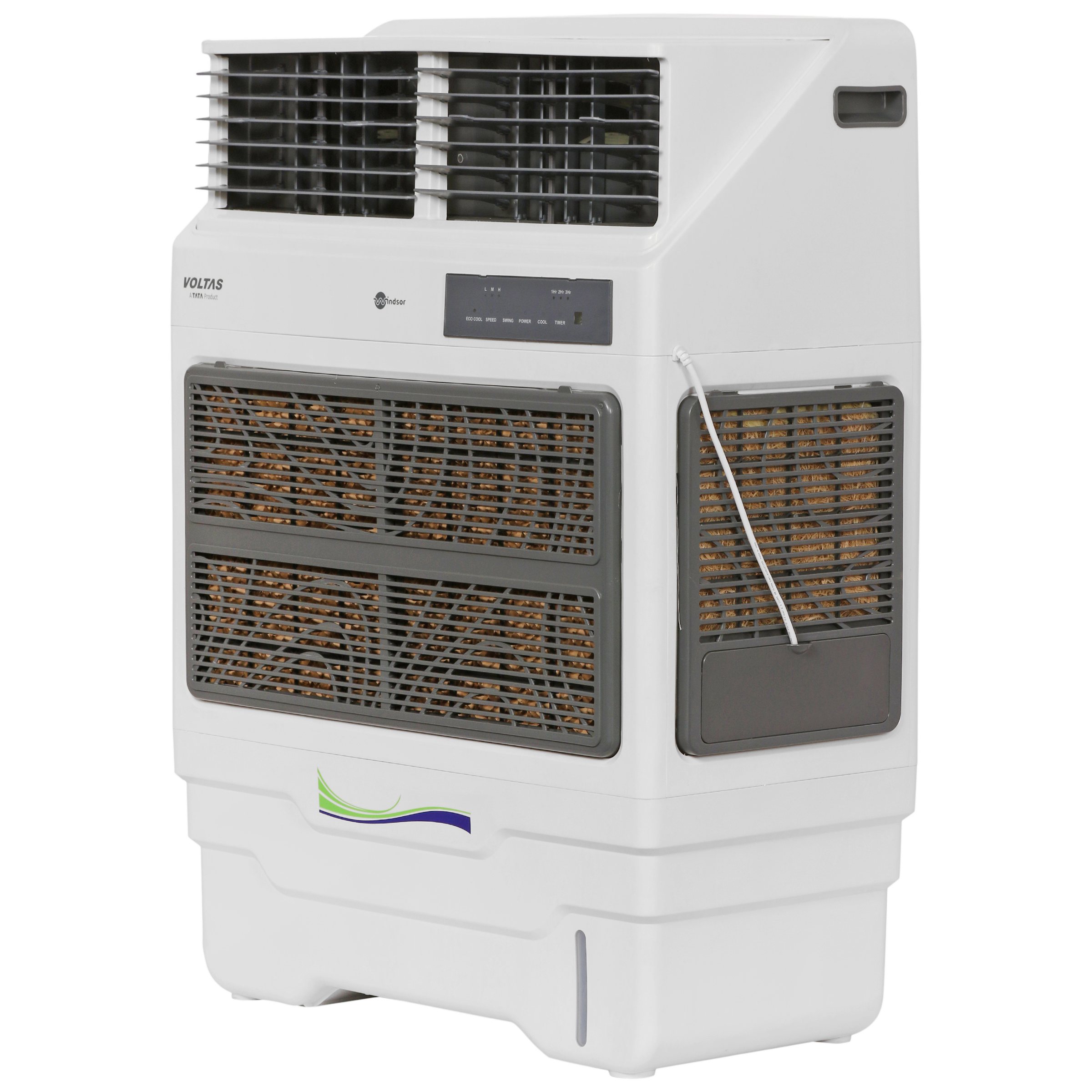VOLTAS Windsor T 85 Litres Room Air Cooler (Remote Control, 4810339, White/Grey) VOLTAS Windsor T 85 Litres Room Air Cooler (Remote Control, 4810339, White/Grey)_2