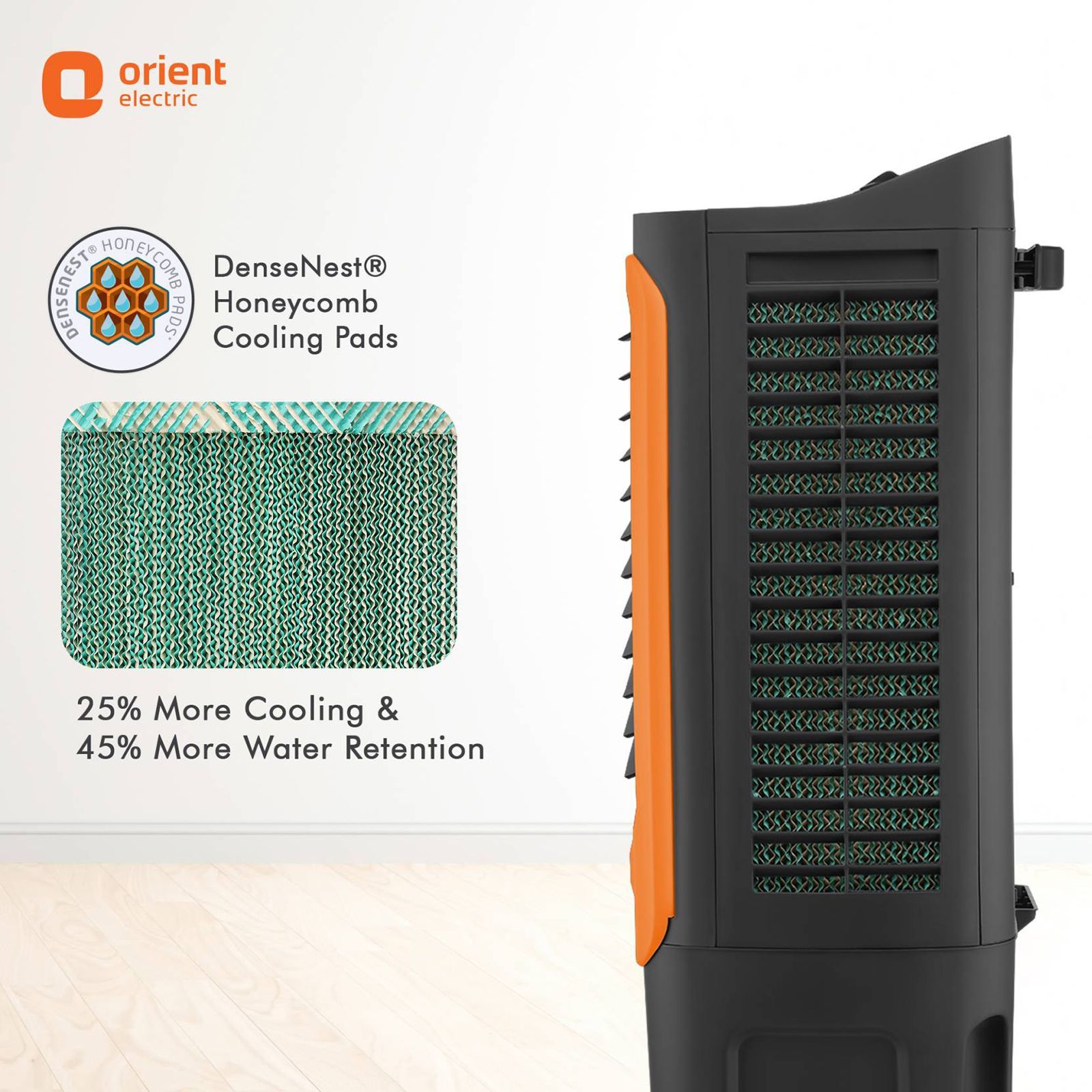 Orient Ultimo 88 Litres Desert Air Cooler with Aerofan Technology (Ice Chamber, Dark Grey) Orient Ultimo 88 Litres Desert Air Cooler with Aerofan Technology (Ice Chamber, Dark Grey)_17