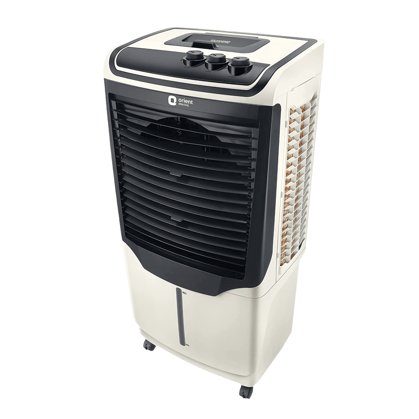 Orient Avante 90 Litres Desert Air Cooler with Inverter Compatible (Ice Chamber, White & Dark Grey)_8