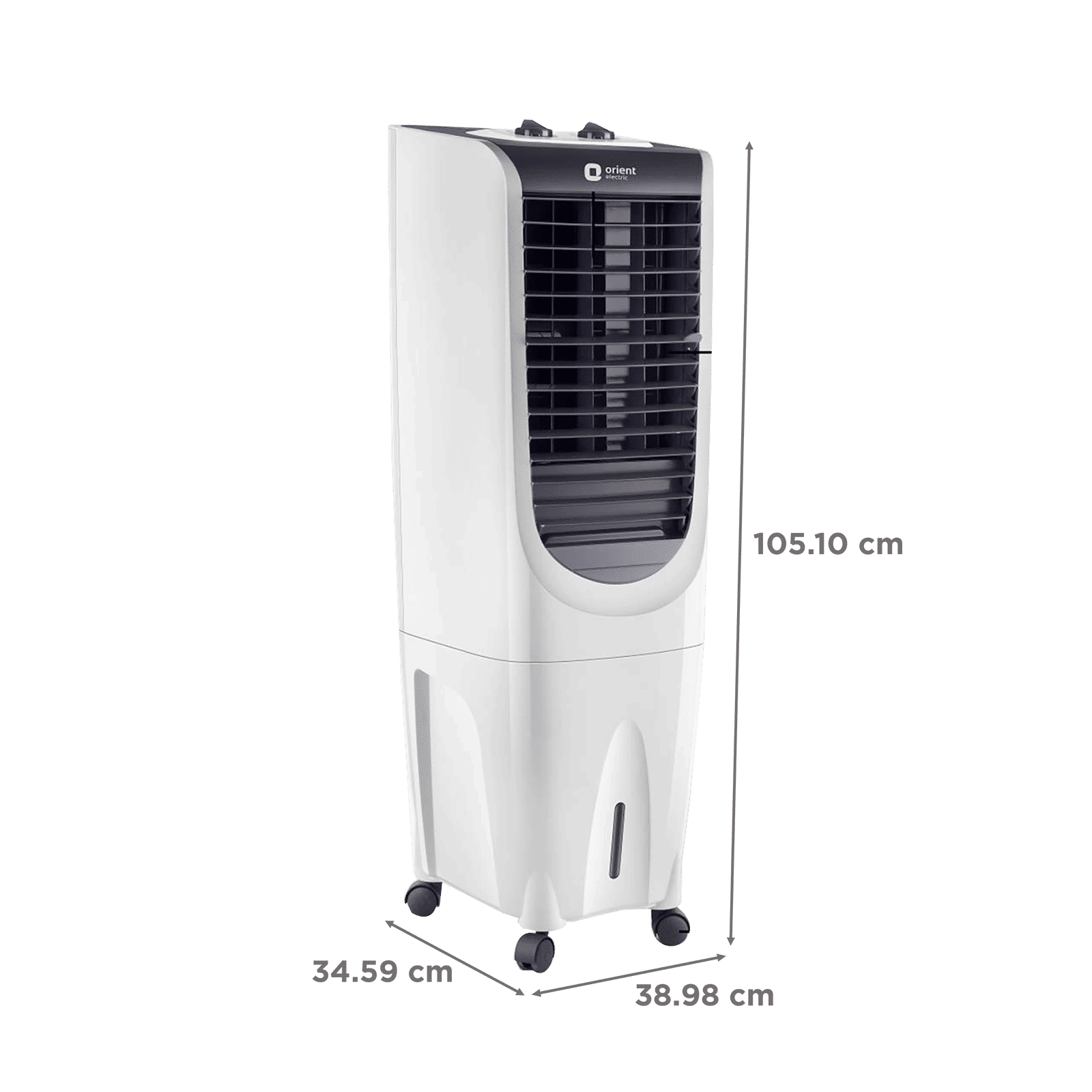 Orient Ultimo 26 Litres Tower Air Cooler with Lot Enabled (Ice Chamber, White)_2
