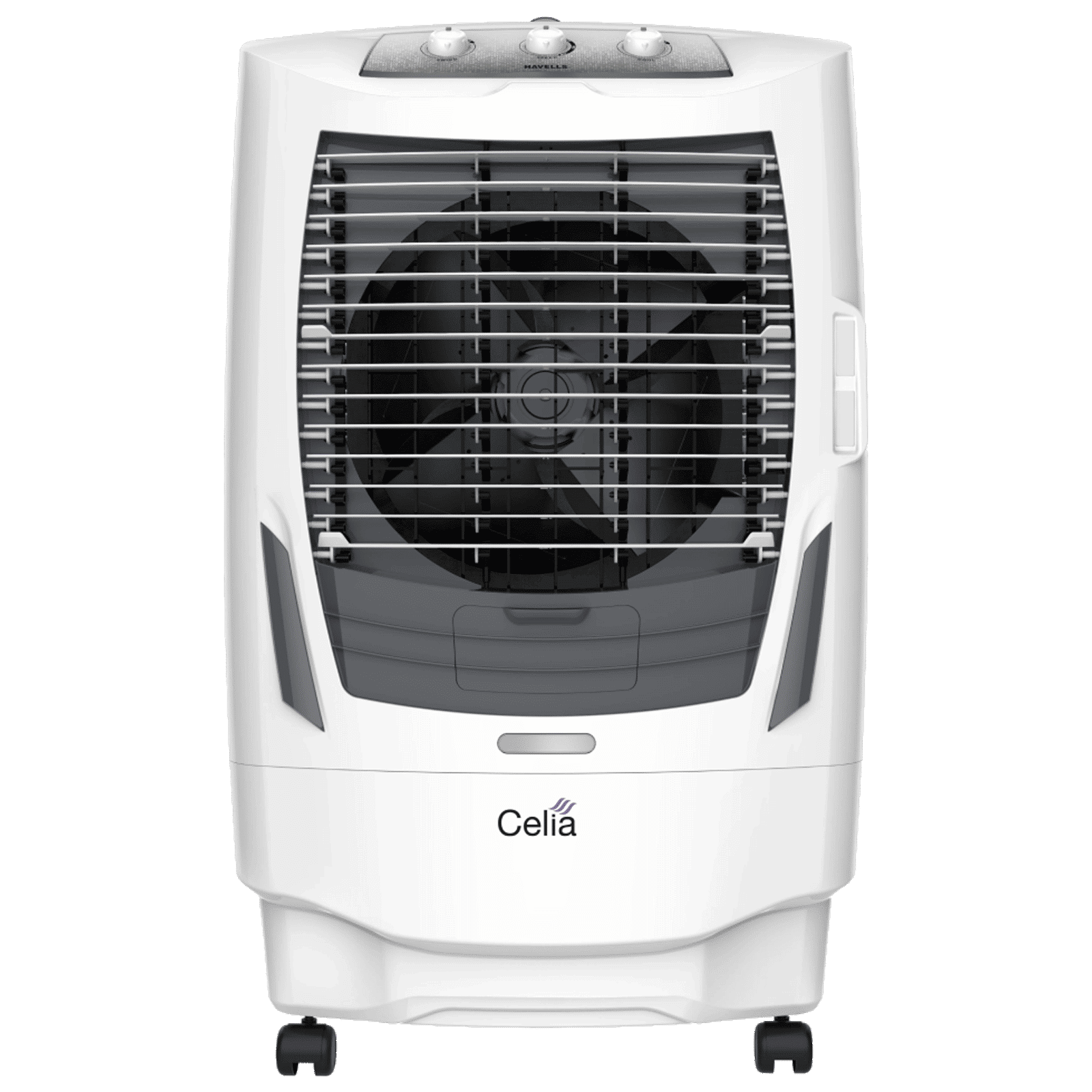 HAVELLS Celia 55 Litres Desert Air Cooler (3 Speed Selection, GHRACAXL220, White and Grey)_1