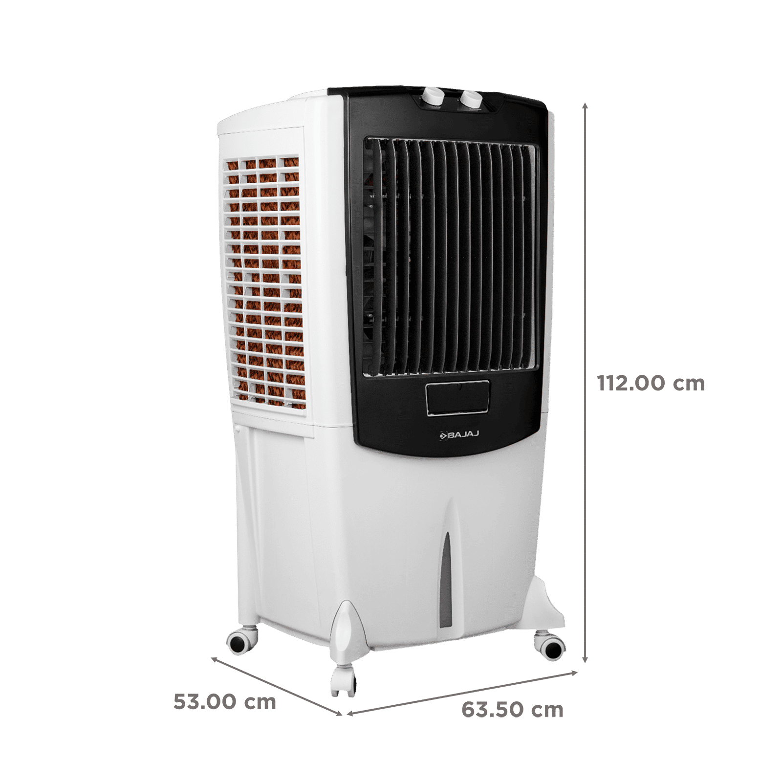 BAJAJ 95 Litres Desert Air Cooler with Turbo Fan Technology (Anti Bacterial Hexacool Master, White)_2