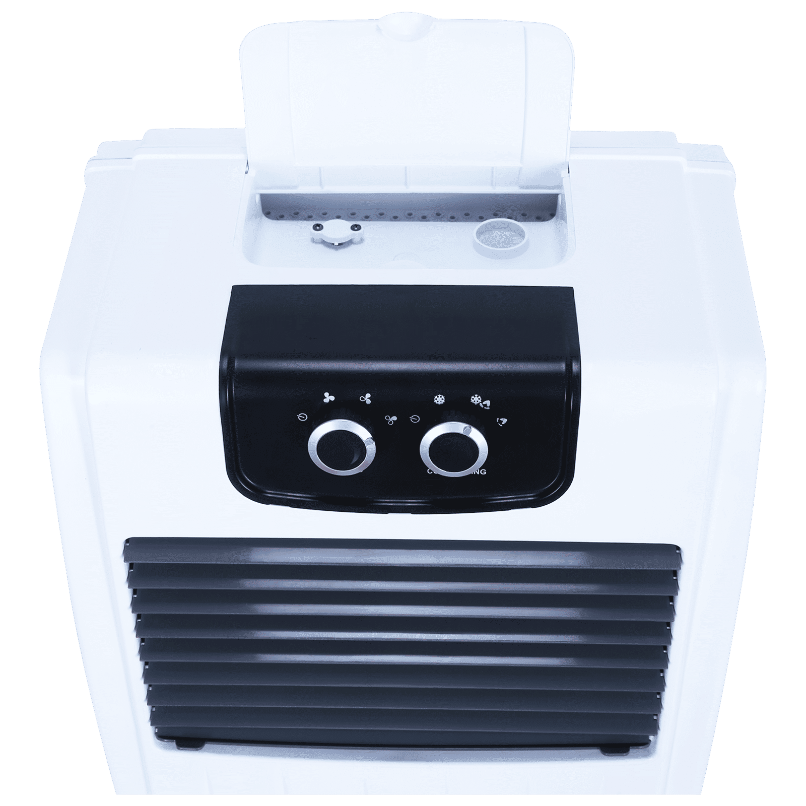 ONIDA Aero 35 Litres Personal Air Cooler with Ice Chamber (Water Level Indicator, White)_6