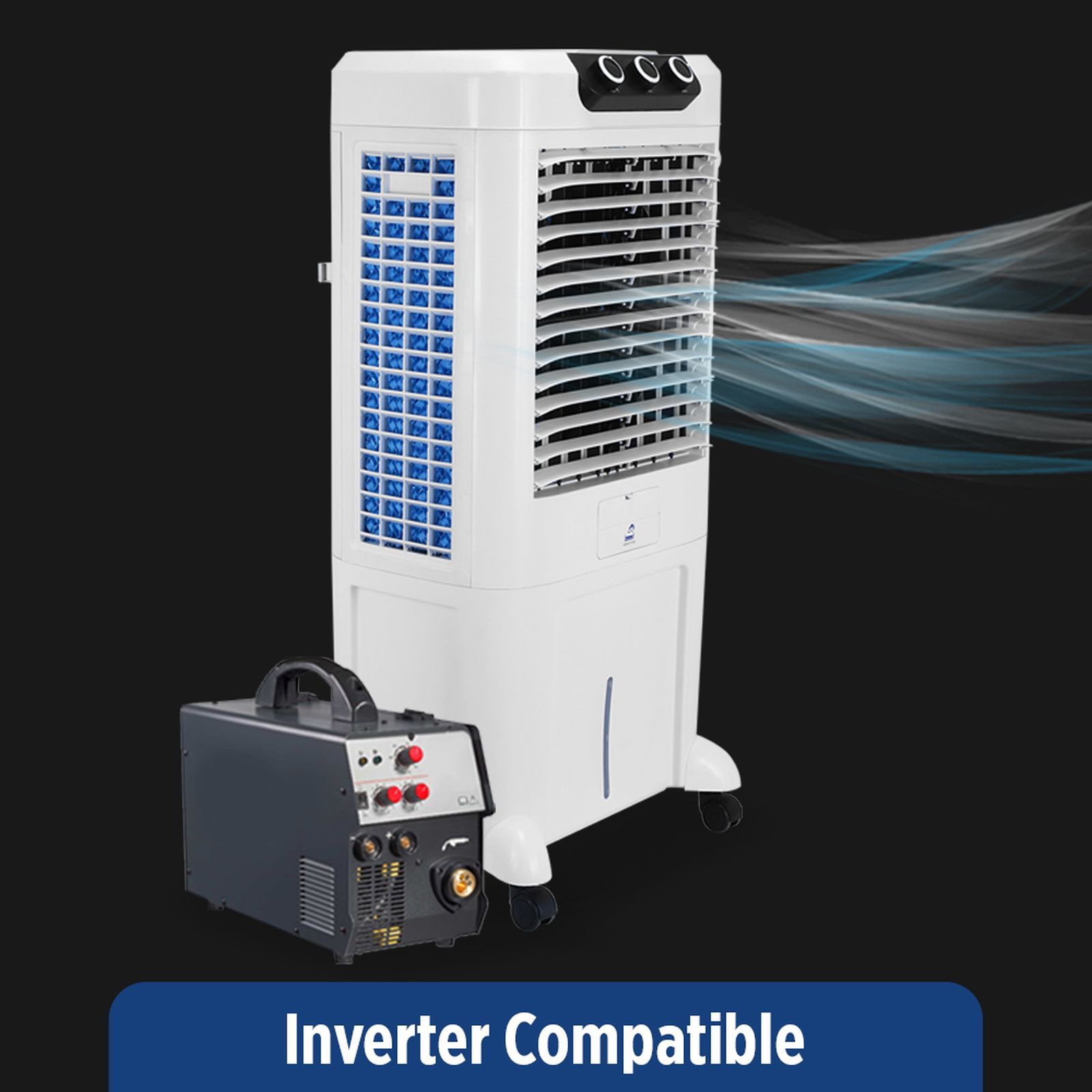 ONIDA Tempest 80 Litres Desert Air Cooler with Ice Chamber (Water Level Indicator, White)_18