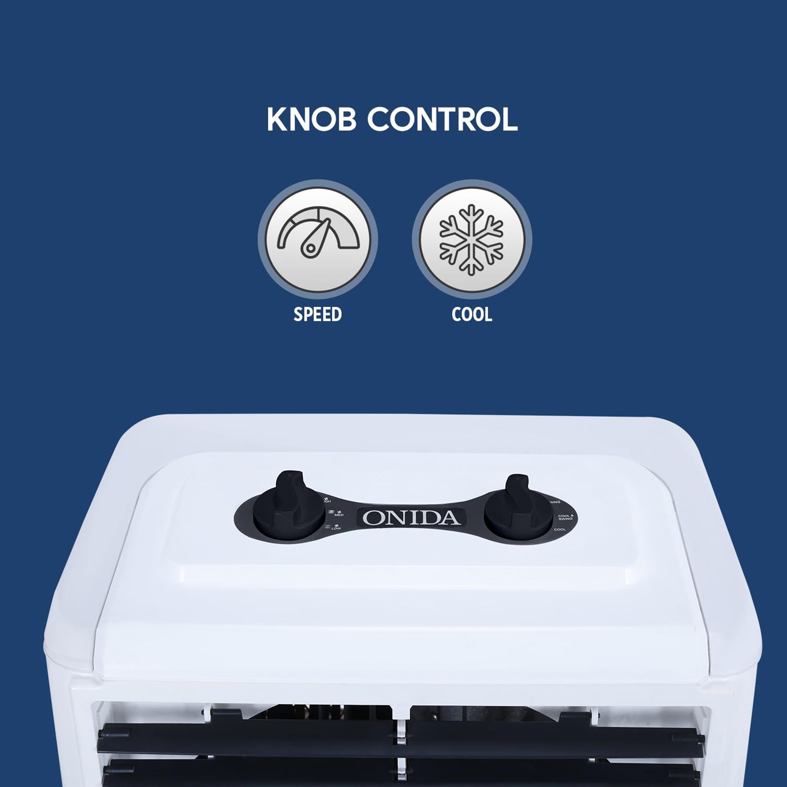 ONIDA Gusto 45 Litres Personal Air Cooler with Ice Chamber (Water Level Indicator, White) ONIDA Gusto 45 Litres Personal Air Cooler with Ice Chamber (Water Level Indicator, White)_17