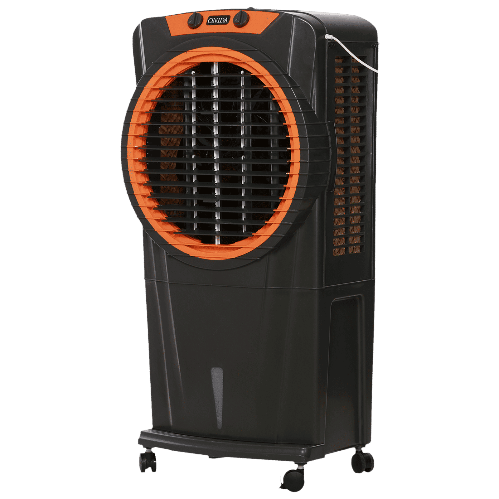 ONIDA 95 Litres Desert Air Cooler with Ice Chamber (Water Level Indicator, Dark Grey & Orange) ONIDA 95 Litres Desert Air Cooler with Ice Chamber (Water Level Indicator, Dark Grey & Orange)_8