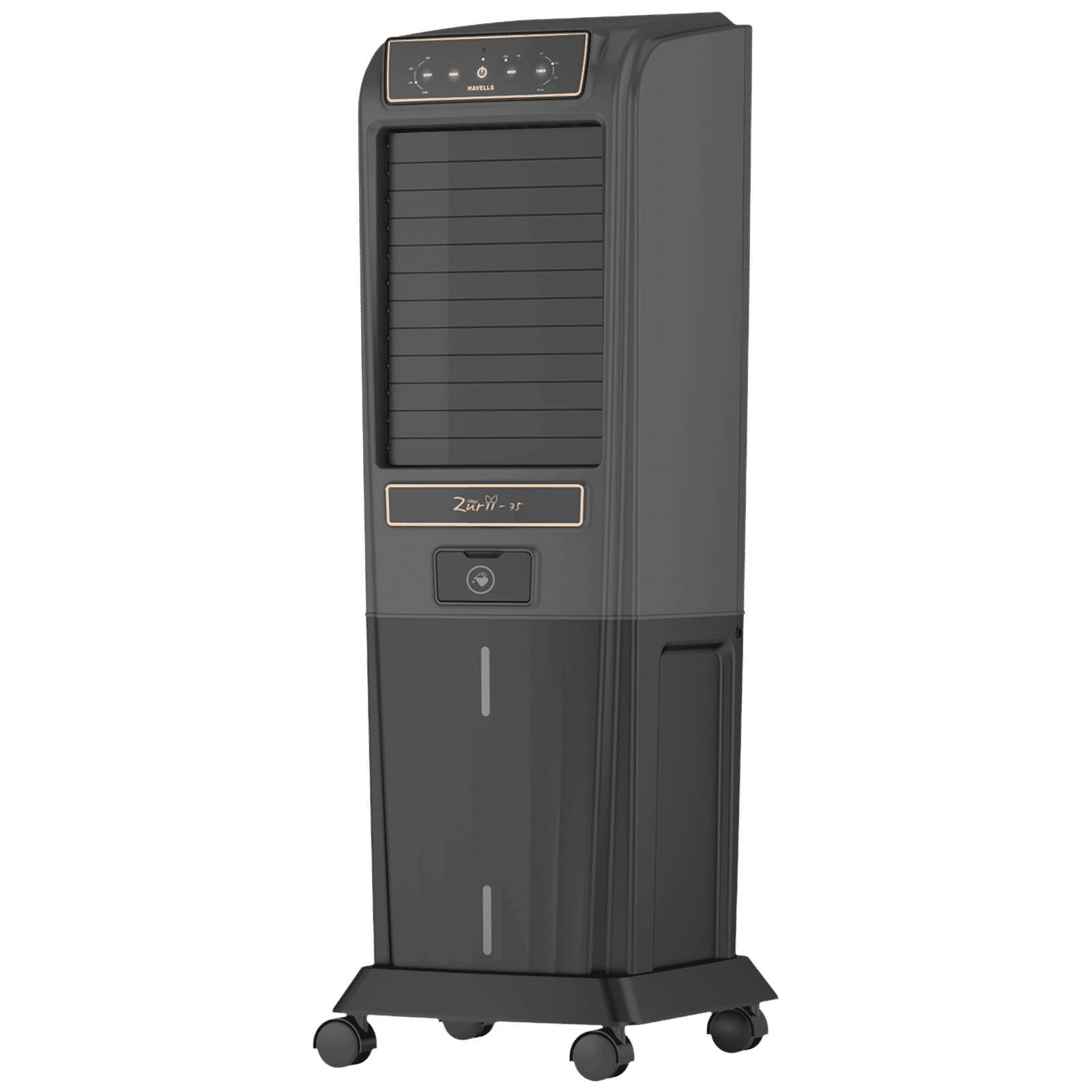 HAVELLS Zurii 35 Litres Tower Air Cooler with Inverter Compatible (Ionizer Air Cleaning Technology, Black & Grey)_5