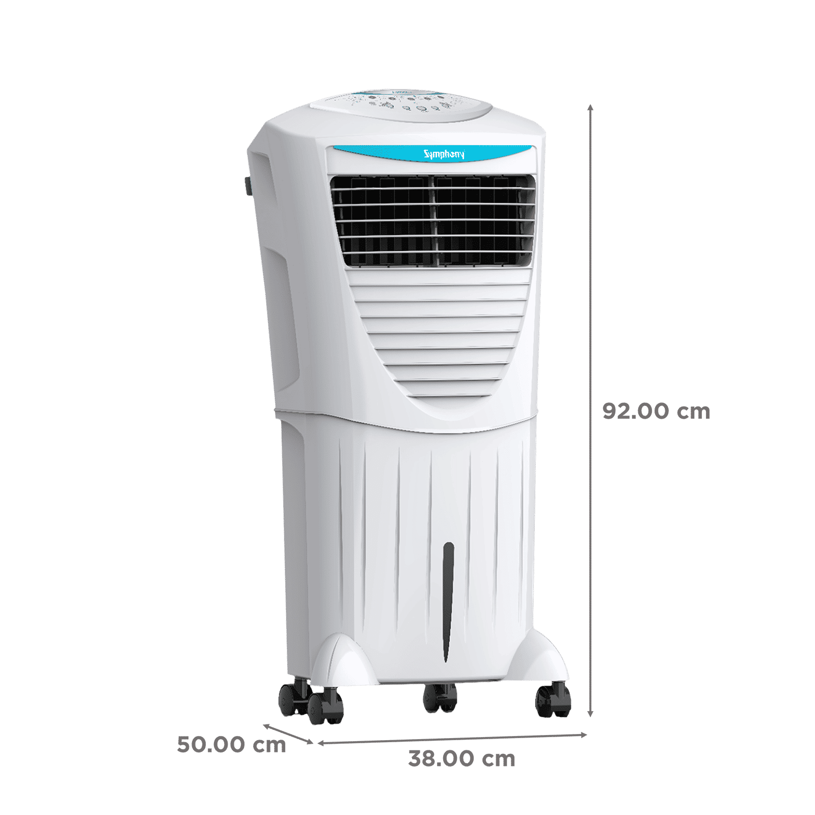 Symphony HiCool 45i 45 Litres Room Air Cooler with Multi-Function Remote (Touch Control Panel, White)_2