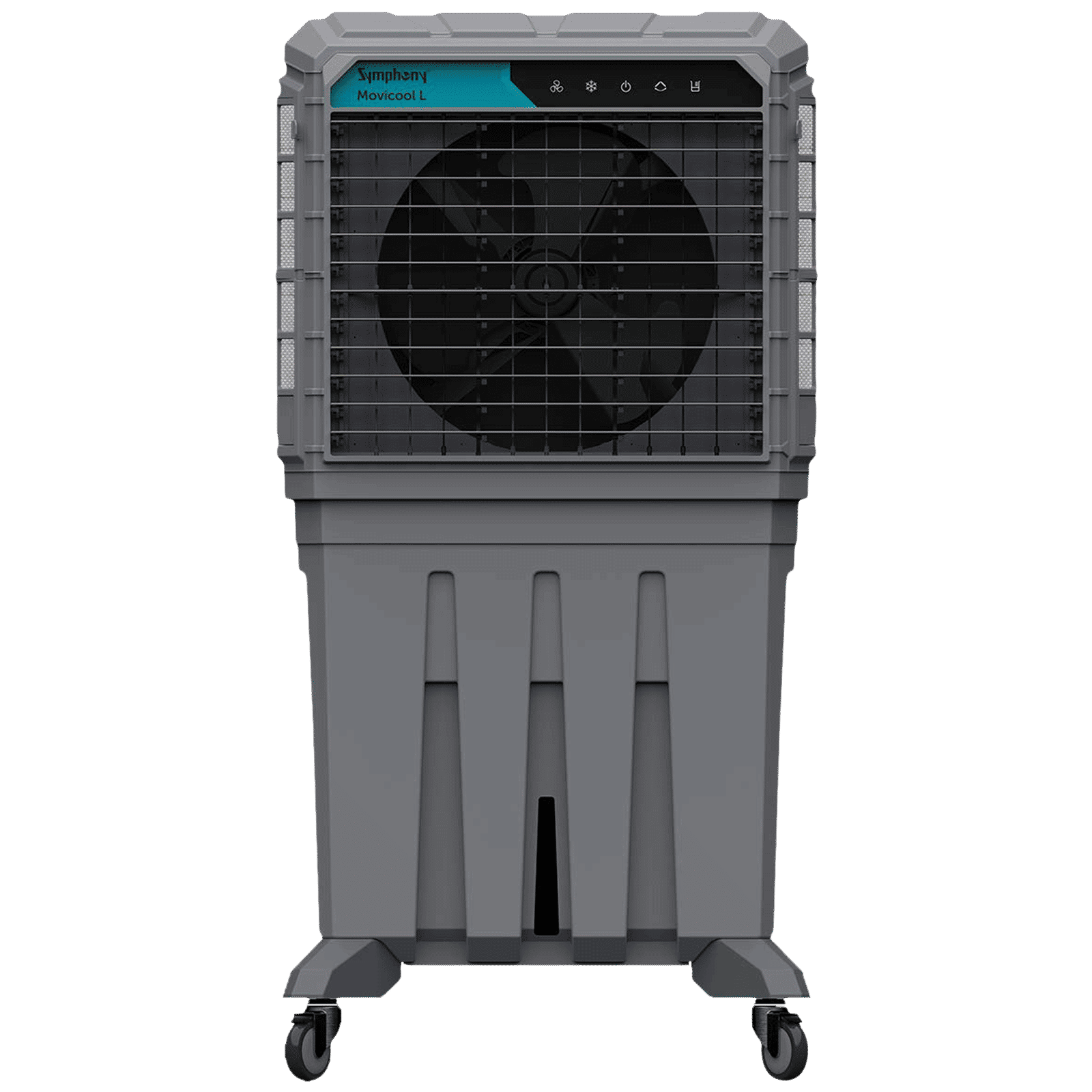 Symphony Movicool L 200i 200 Litres Commercial Air Cooler with Multi-Function Remote (Dust Filter, Grey) Symphony Movicool L 200i 200 Litres Commercial Air Cooler with Multi-Function Remote (Dust Filter, Grey)_1