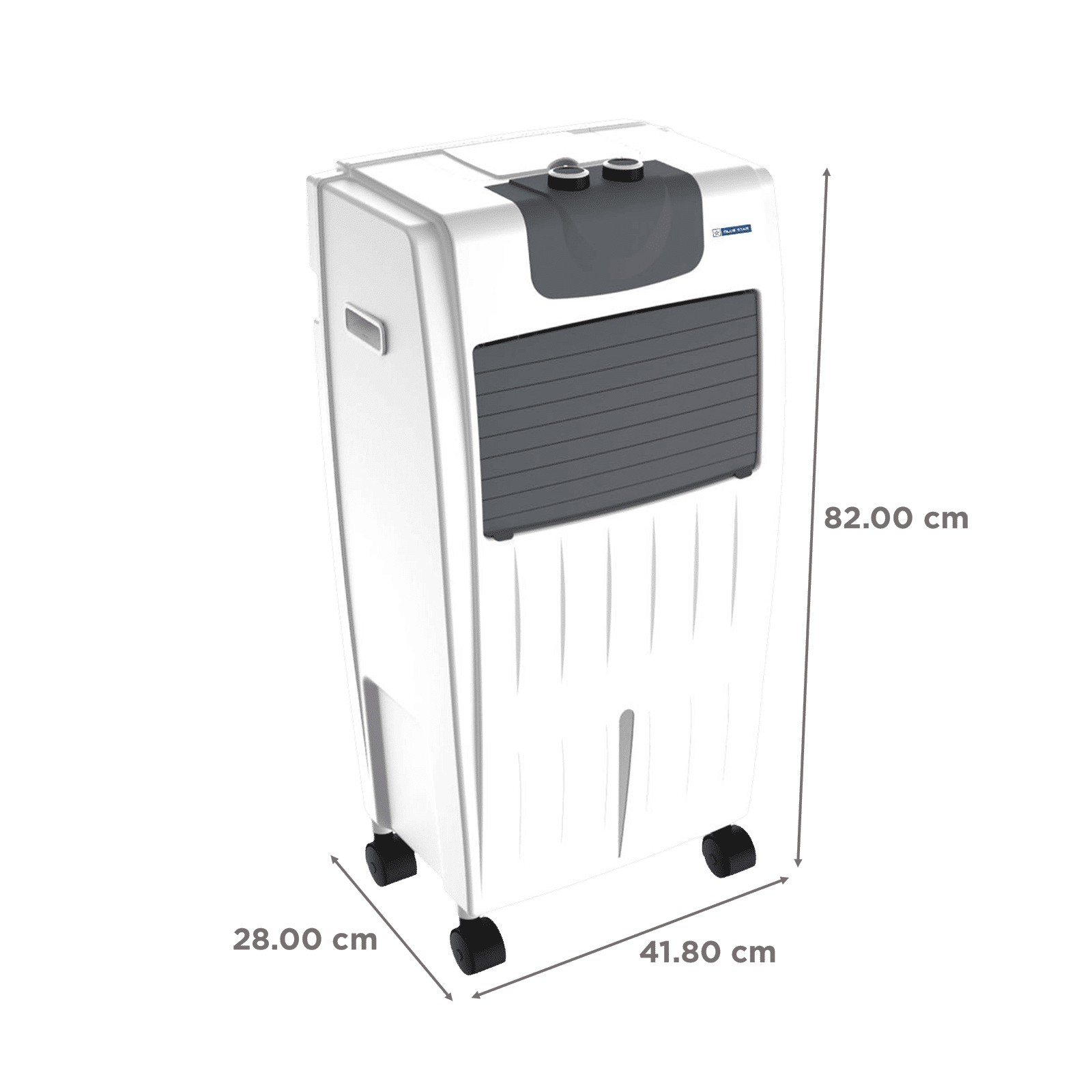 Blue Star ASTRA 20 Litres Personal Air Cooler with Anti-Microbial Property (Cross Drift Technology, White & Dark Grey) Blue Star ASTRA 20 Litres Personal Air Cooler with Anti-Microbial Property (Cross Drift Technology, White & Dark Grey)_2