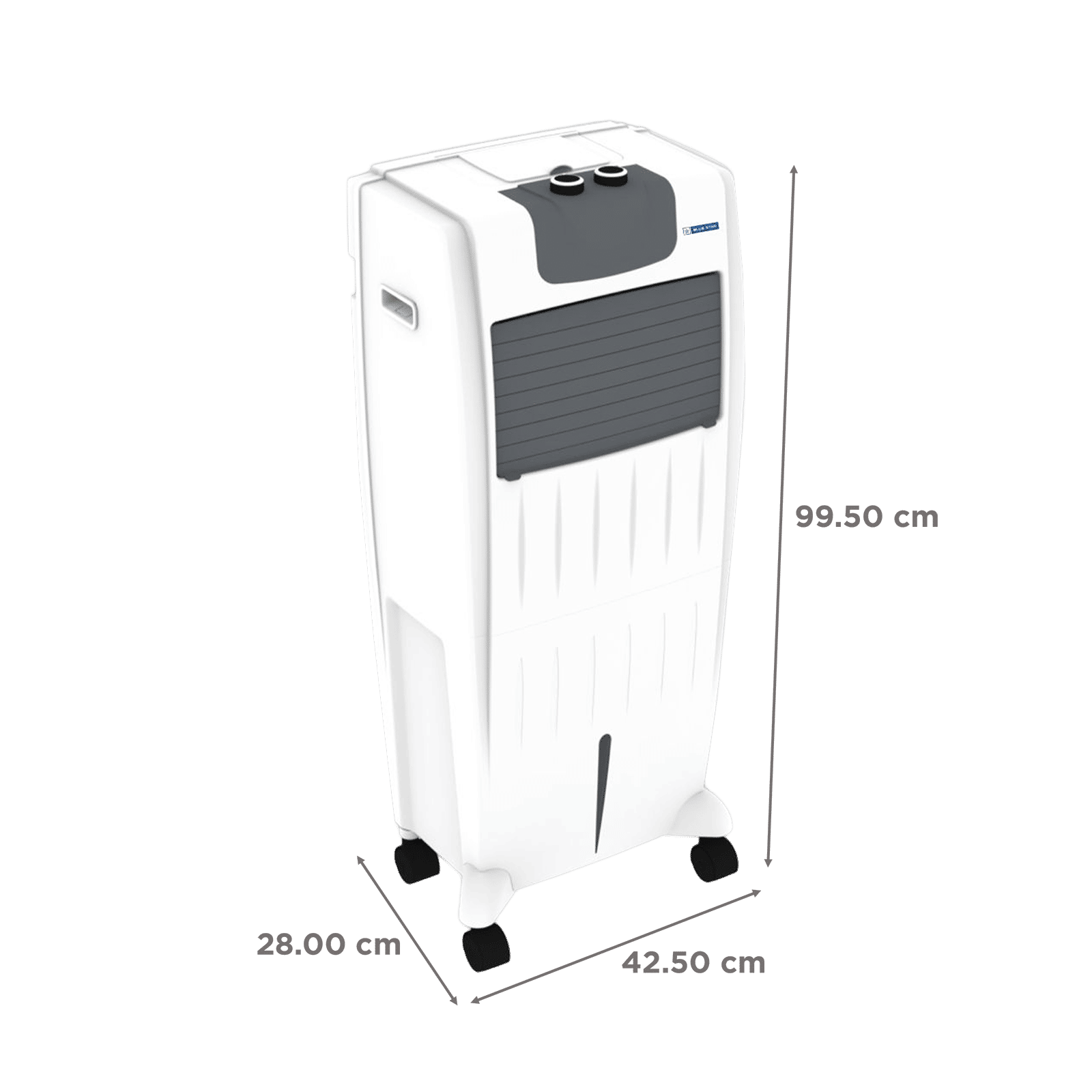 Blue Star ASTRA 35 Litres Personal Air Cooler with Anti-Microbial Property (Cross Drift Technology, White & Dark Grey) Blue Star ASTRA 35 Litres Personal Air Cooler with Anti-Microbial Property (Cross Drift Technology, White & Dark Grey)_2