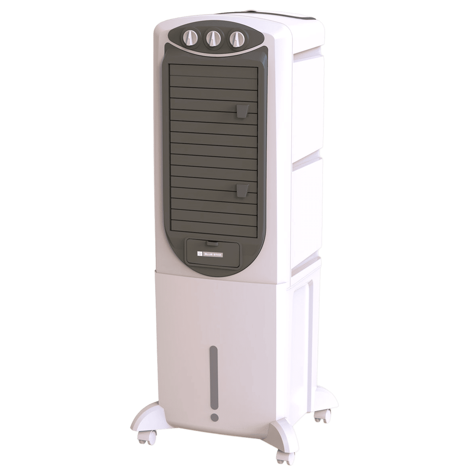 Blue Star PREMIA 35 Litres Tower Air Cooler with Anti-Microbial Property (Cross Drift Technology, White & Cool Grey)_7
