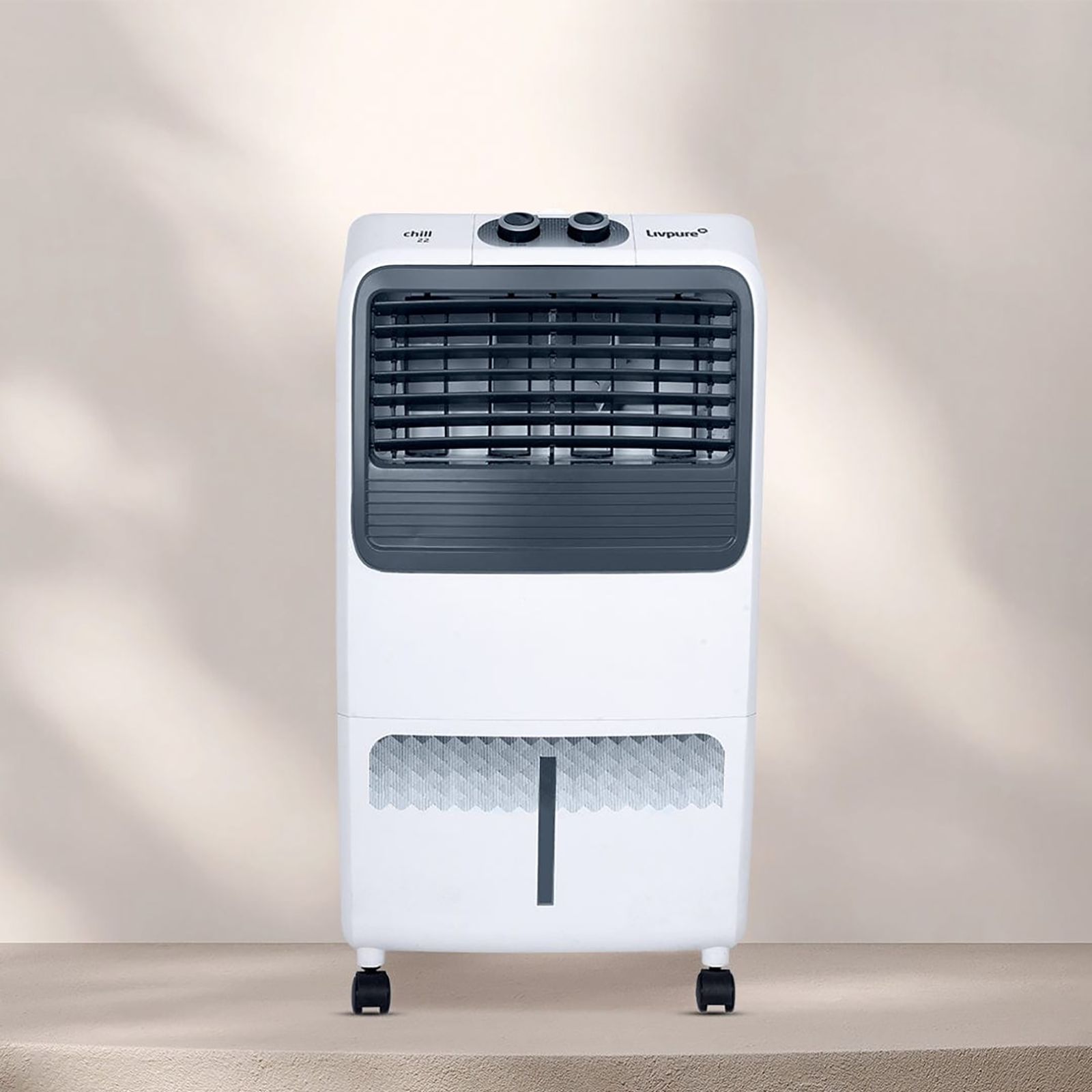 Livpure Chill 22 Litres Personal Air Cooler with Ice Chamber (Thermal Overload Protection, White & Grey) Livpure Chill 22 Litres Personal Air Cooler with Ice Chamber (Thermal Overload Protection, White & Grey)_14