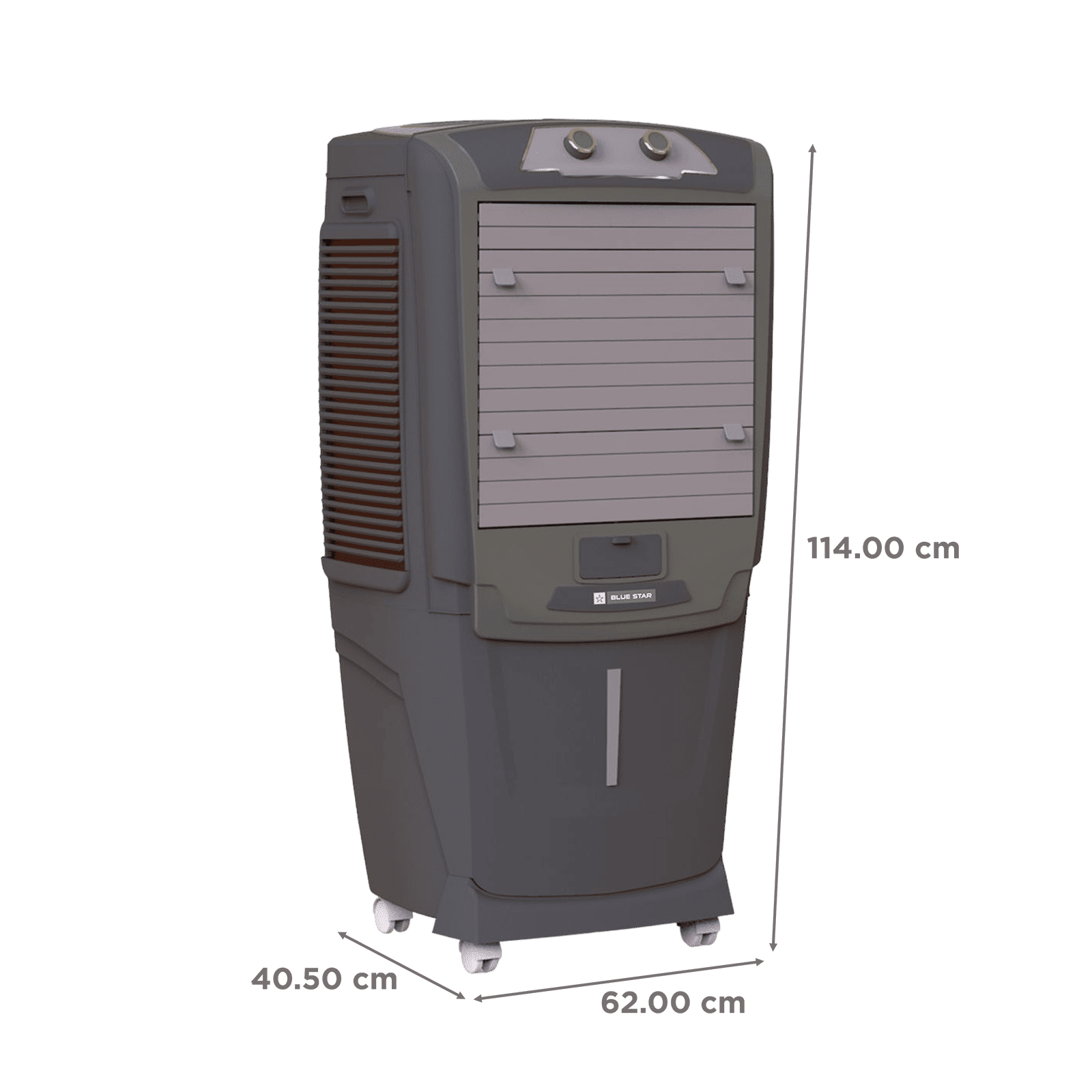 Blue Star AURA NEO 60 Litres Desert Air Cooler with Anti-Microbial Property (Thermal Overload Protection, Grey)_2
