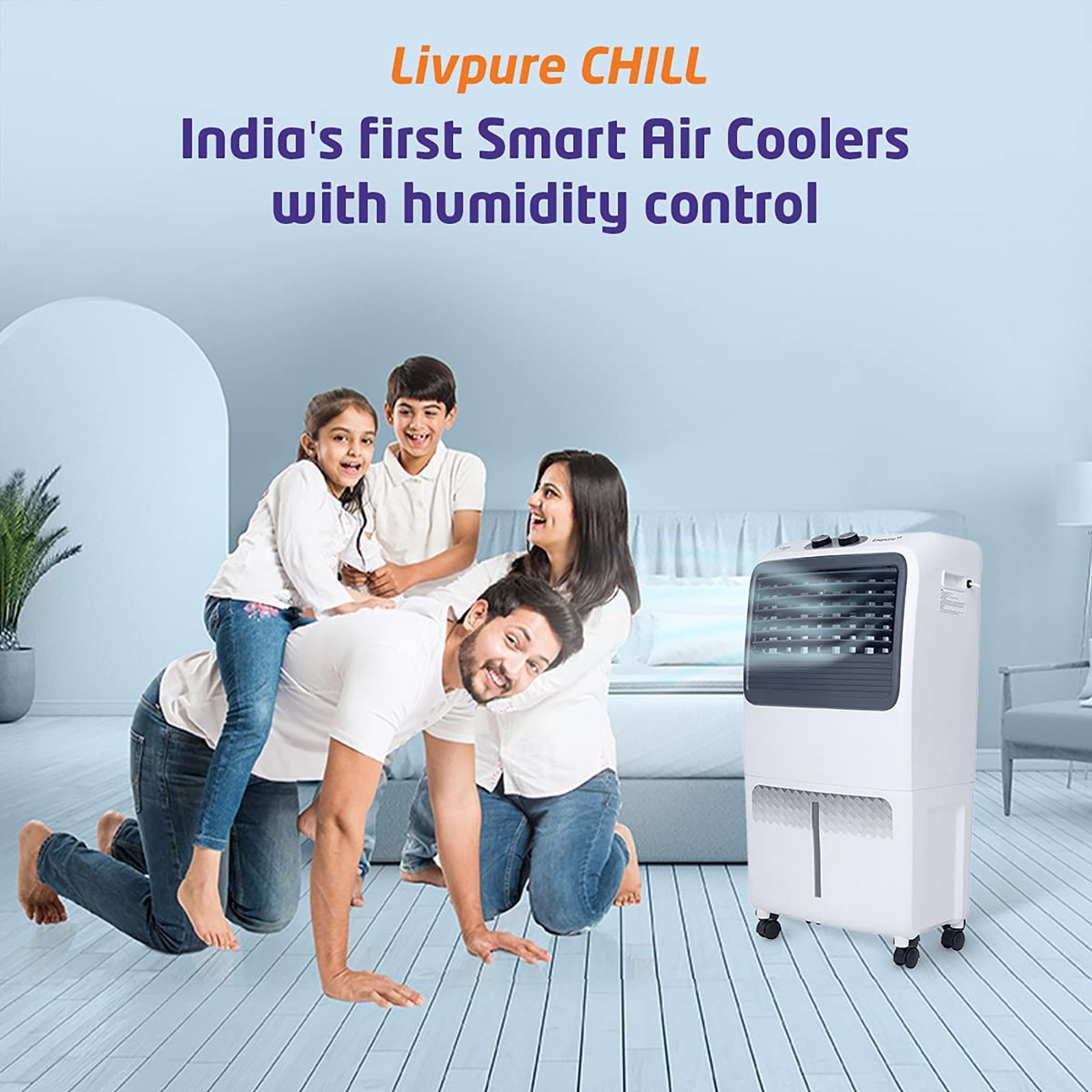 Livpure Chill 35 Litres Personal Air Cooler with Ice Chamber (Thermal Overload Protection, Grey & White)_20