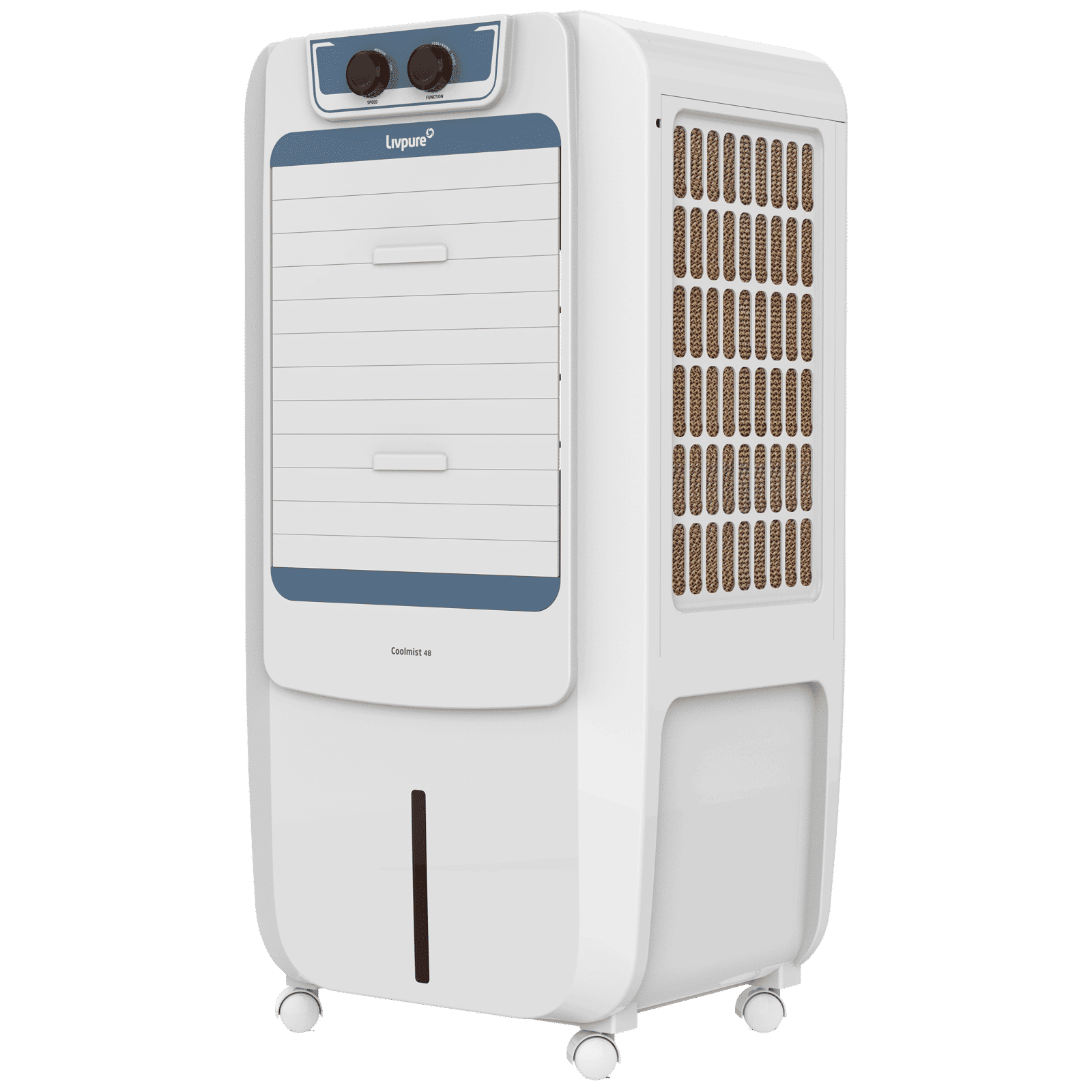 Livpure Coolmist 48 Litres Personal Air Cooler with Inverter Compatible (Thermal Overload Protection, White & Blue)_7