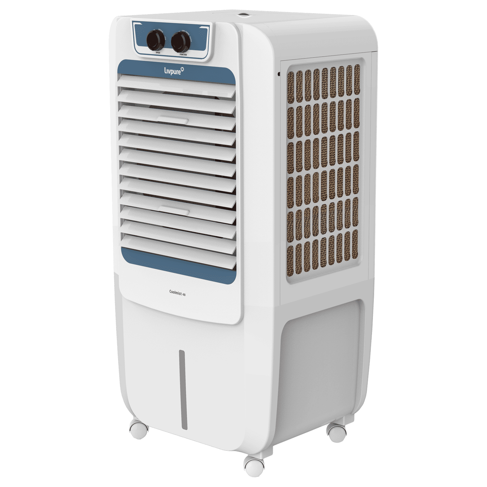 Livpure Coolmist 48 Litres Personal Air Cooler with Inverter Compatible (Thermal Overload Protection, White & Blue)_9