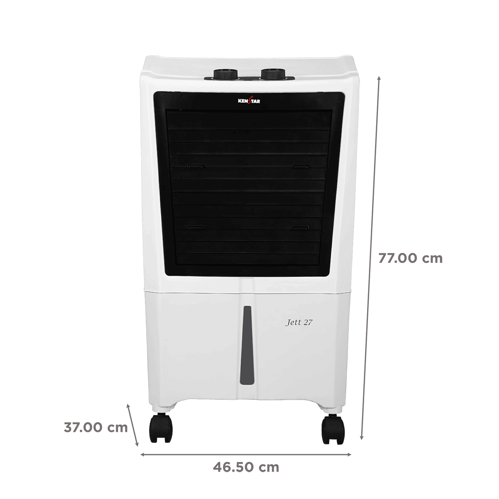KENSTAR JETT HC 27 Litres Personal Air Cooler with Inverter Compatible (Ice Chamber, White & Black)_2