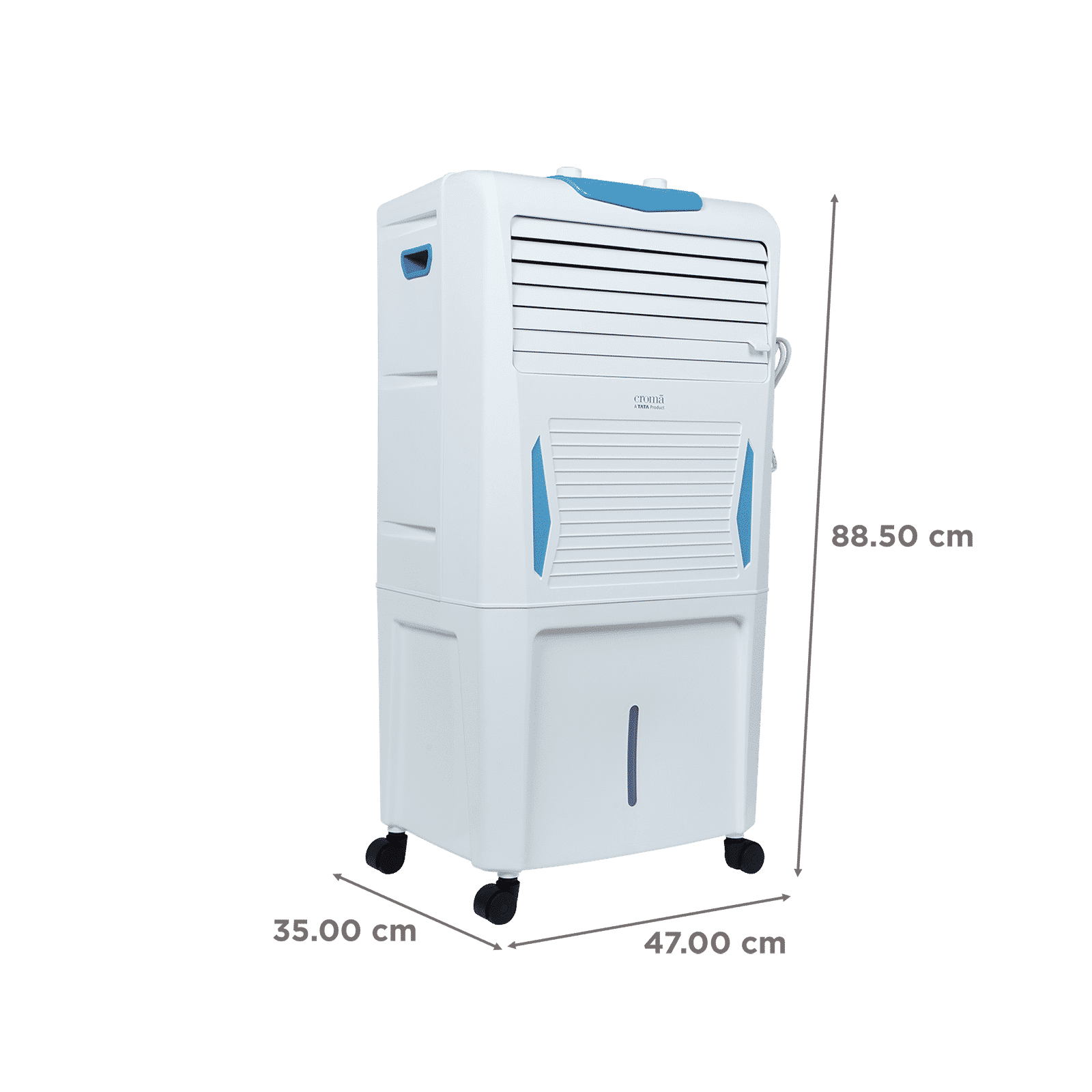 Croma 40 Litres Personal Air Cooler with Inverter Capability (Evaporative Cooling Technology, White)_2