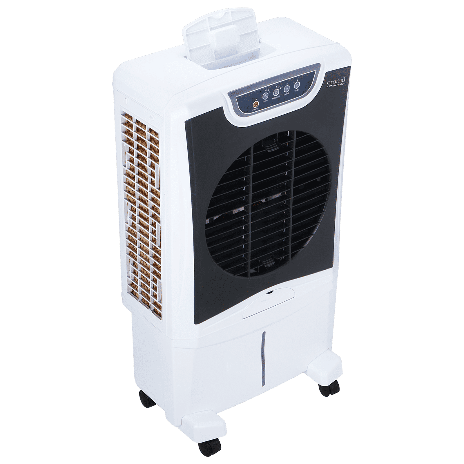 Croma 50 Litres Desert Air Cooler with Remote (Inverter compatibility, White, 2025 model)_7