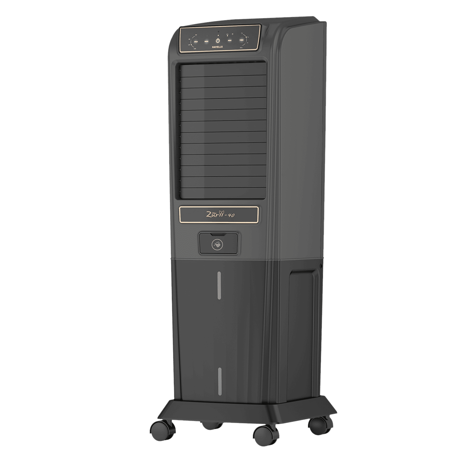 Havells Zurii 40 Litres Tower Air Cooler with Dust Filter Net (Low Water Alarm, Black & Grey) Havells Zurii 40 Litres Tower Air Cooler with Dust Filter Net (Low Water Alarm, Black & Grey)_6