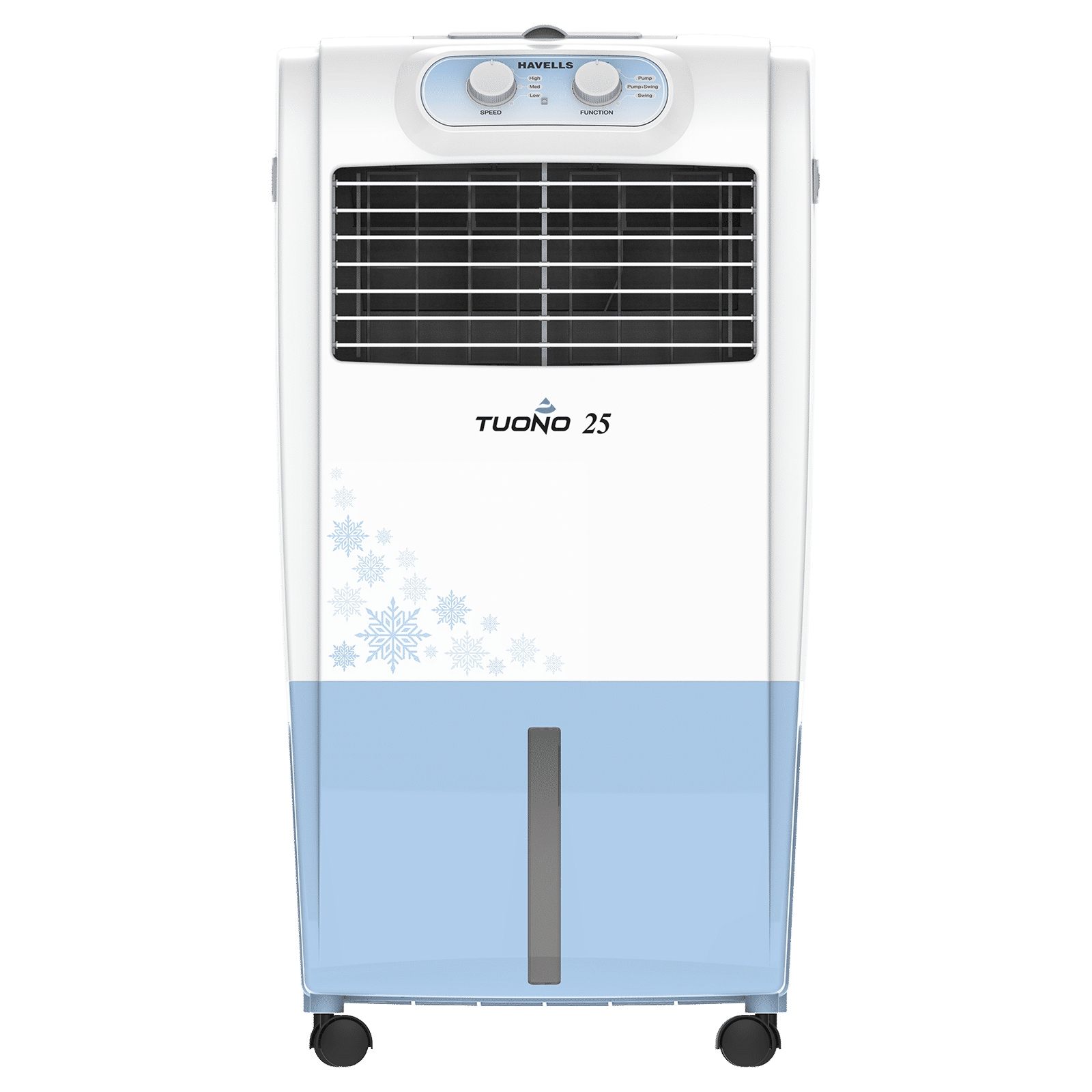 HAVELLS Tuono 25 Litres Personal Air Cooler with Dust Filter Net (Ice Chamber, White & Grey)_1