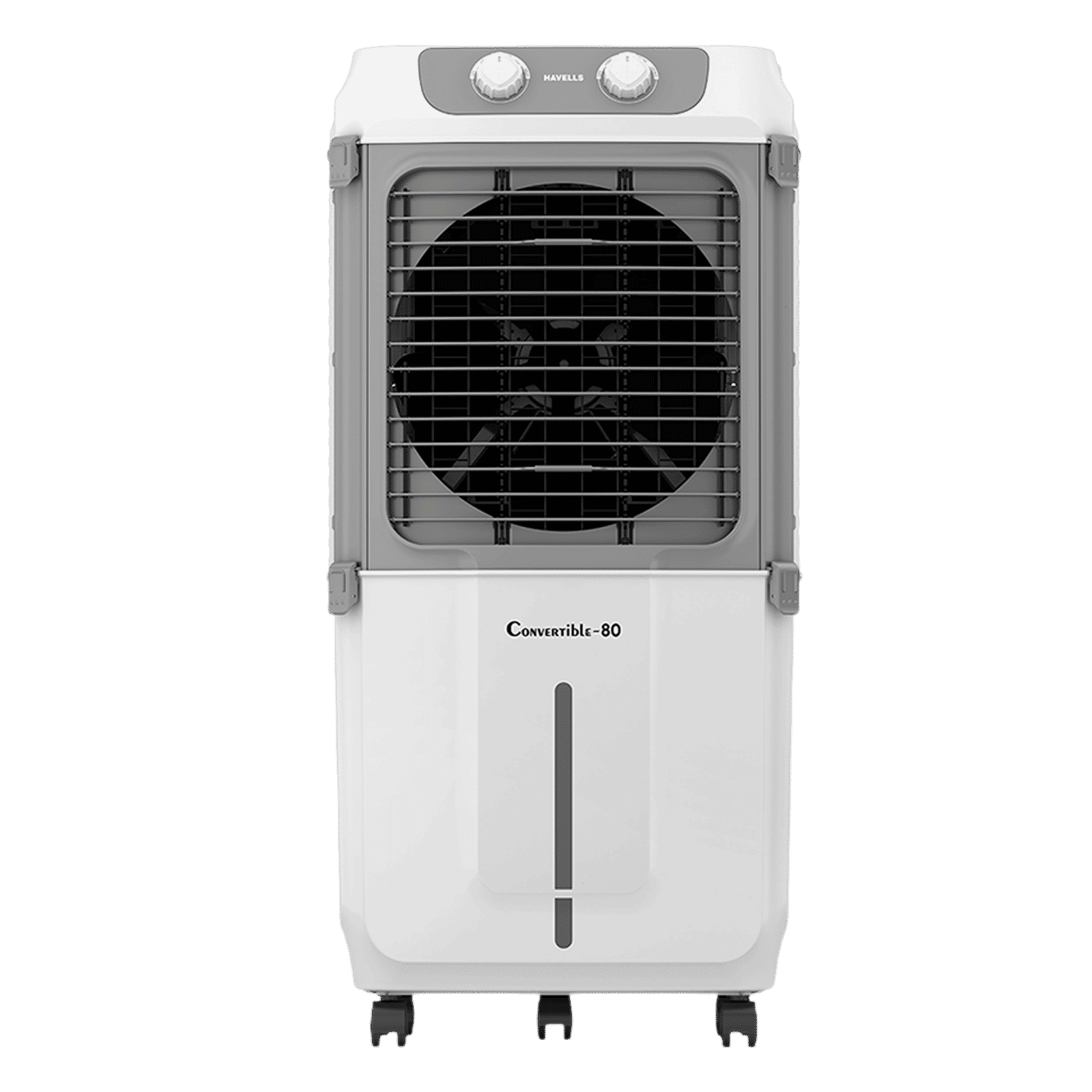 HAVELLS Convertible 80 Litres Desert Air Cooler with Metal Blade Fan (Powerful Air Delivery, White & Grey)_1