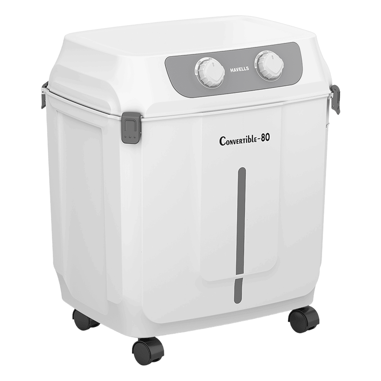 HAVELLS Convertible 80 Litres Desert Air Cooler with Metal Blade Fan (Powerful Air Delivery, White & Grey)_8