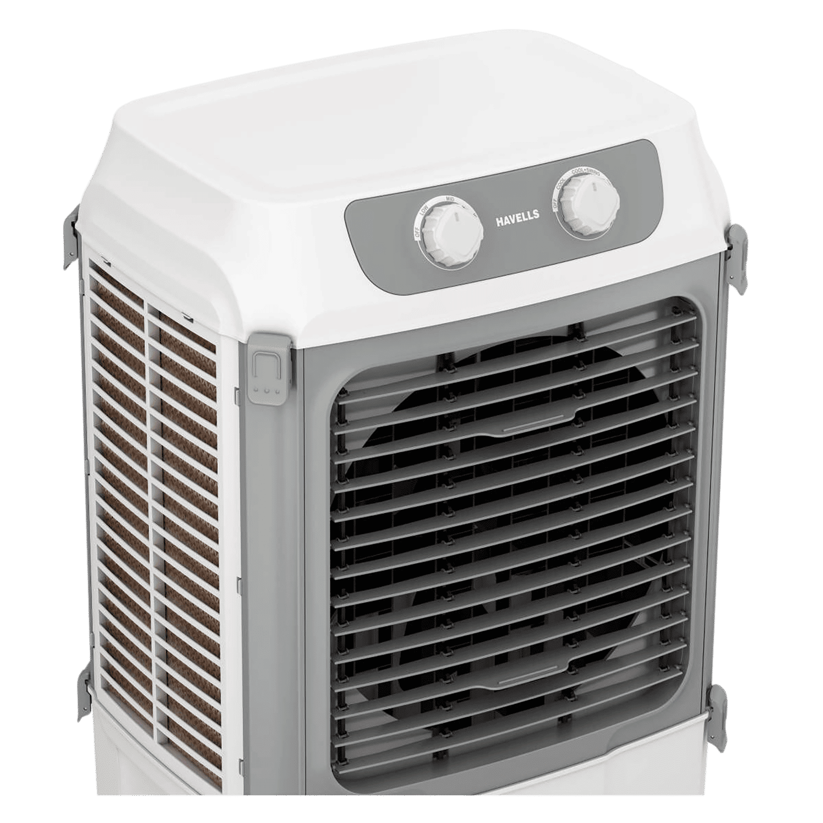 HAVELLS Convertible 80 Litres Desert Air Cooler with Metal Blade Fan (Powerful Air Delivery, White & Grey)_13