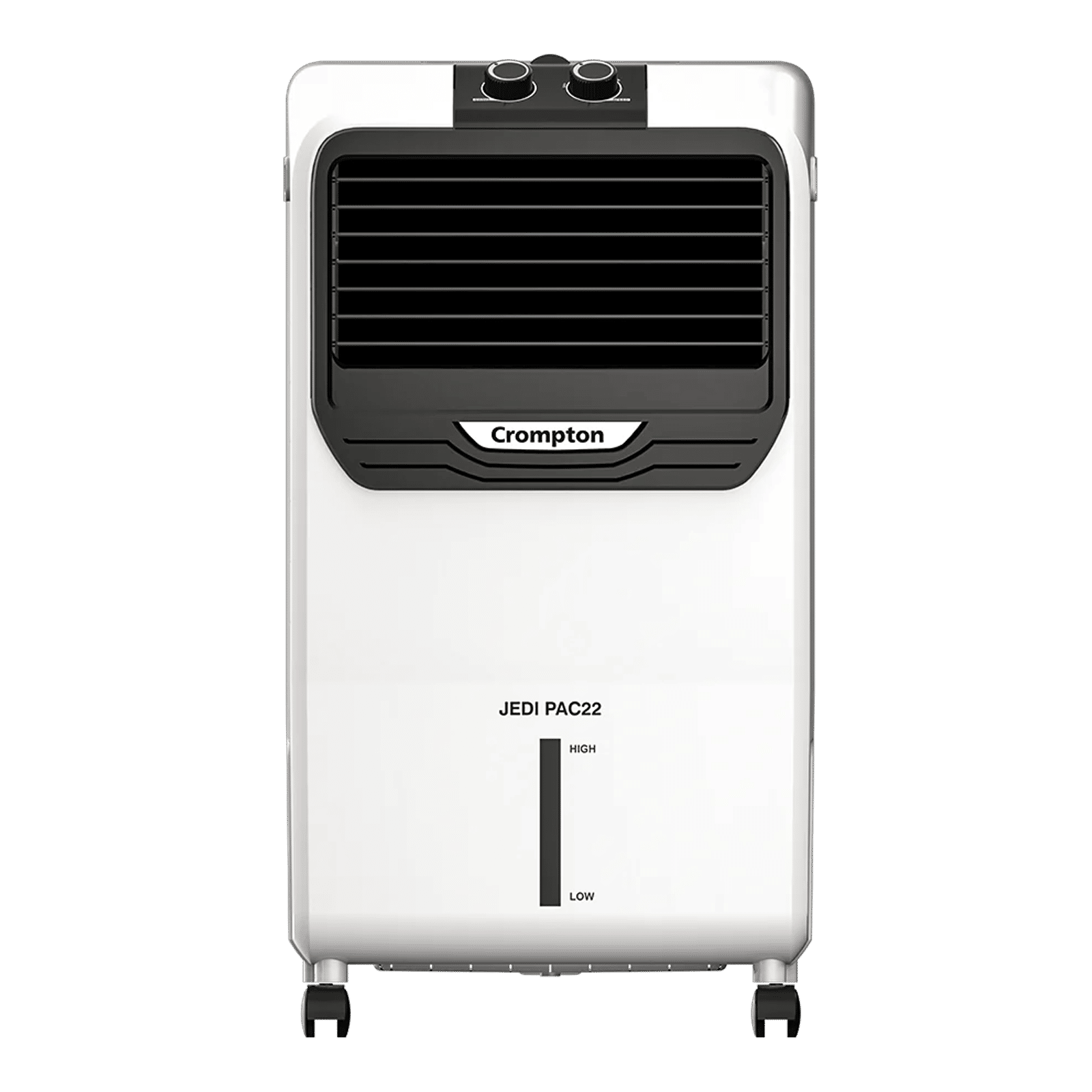 Crompton Jedi PAC 22 Litres Personal Air Cooler with Everlast Pump (4 Way Air Deflection, White & Black)_1