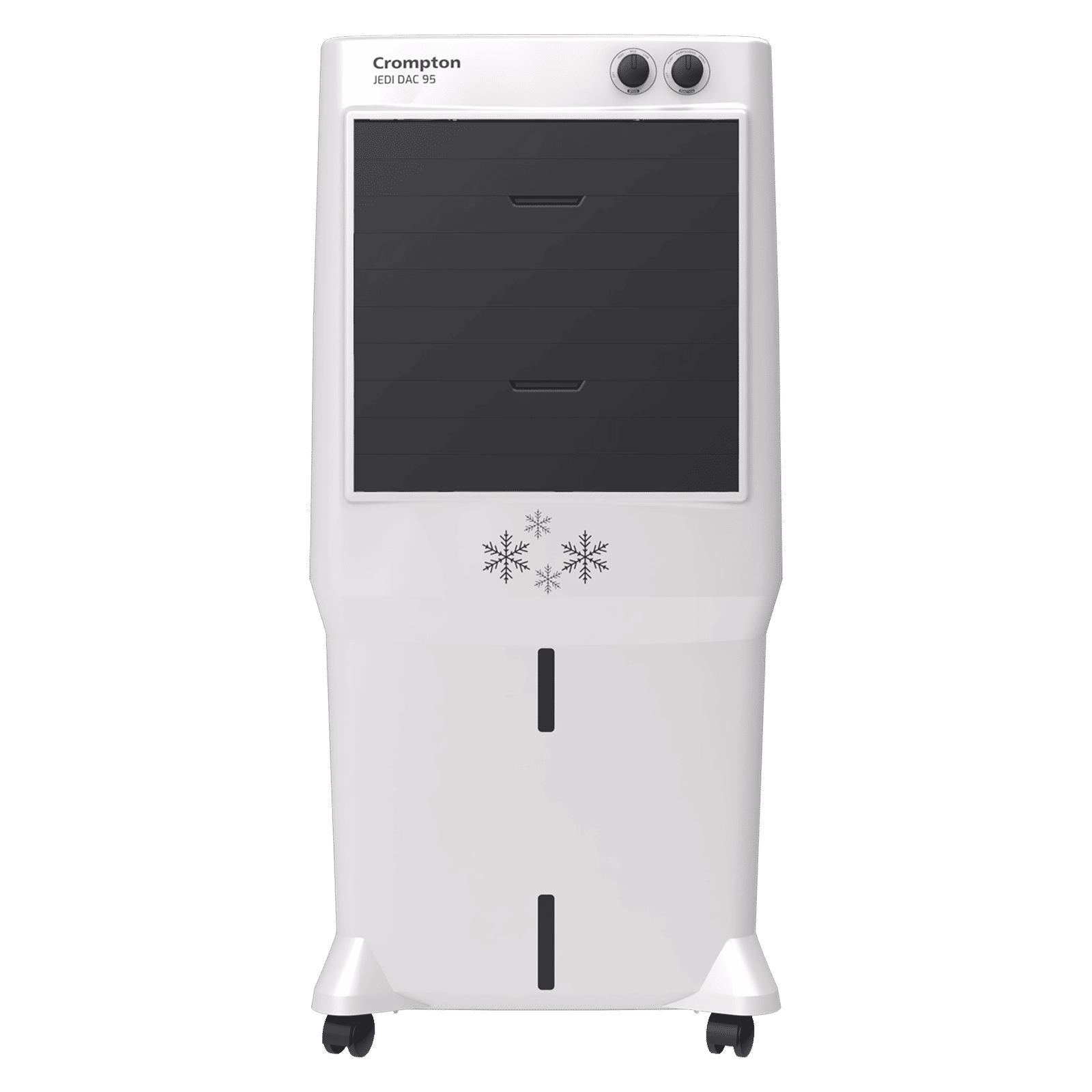 Crompton Jedi 95 Litres Desert Air Cooler with Everlast Pump (Fully Collasible Louvers, Black & White)_7