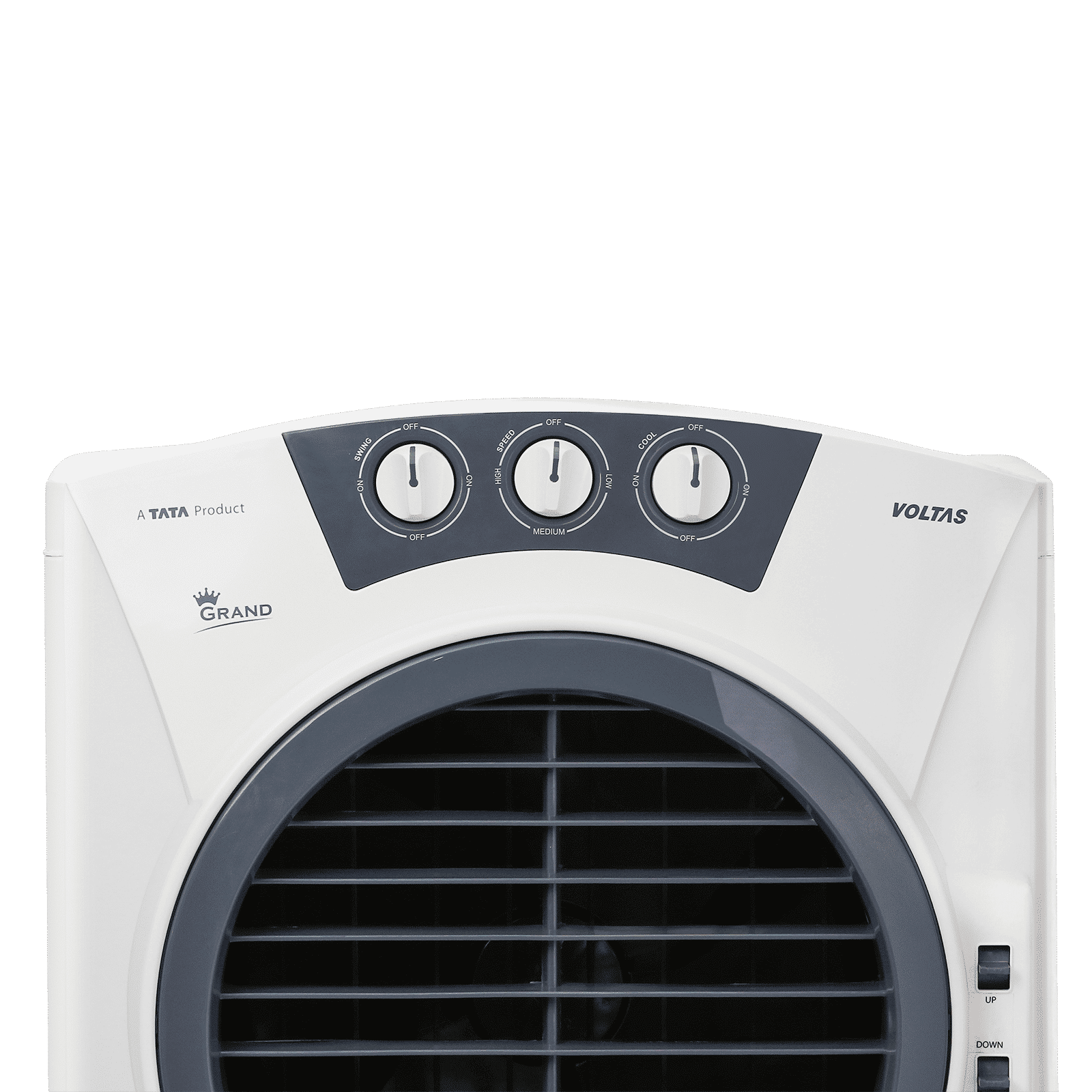 VOLTAS Grand 72 Litres Desert Air Cooler with Thermal Overload Protection (3 Speed Control, White & Grey) VOLTAS Grand 72 Litres Desert Air Cooler with Thermal Overload Protection (3 Speed Control, White & Grey)_4