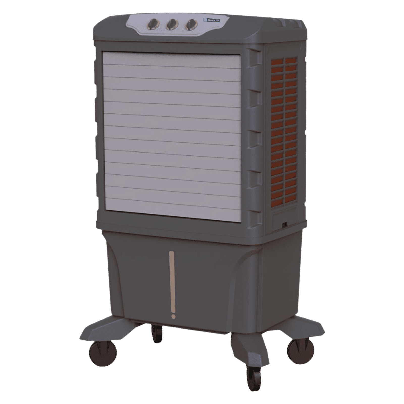 Blue Star Mega 120 Litres Desert Air Cooler with Thermal Overload Protection (Inverter Compatible, Grey)_4