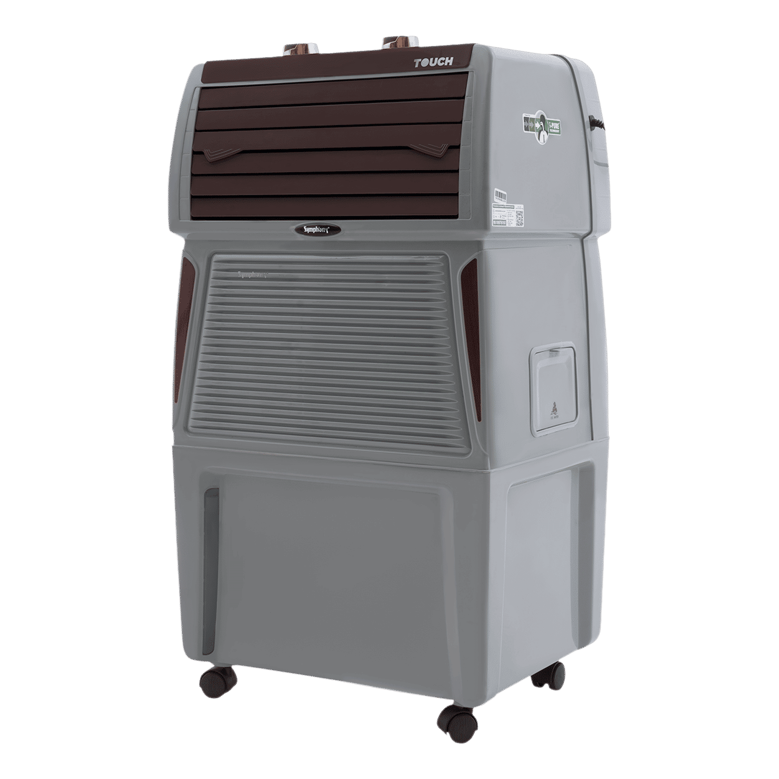 Symphony Touch 40 Litres Desert Air Cooler with CFD Technology (Inverter Compatible, Grey & Brown) Symphony Touch 40 Litres Desert Air Cooler with CFD Technology (Inverter Compatible, Grey & Brown)_6