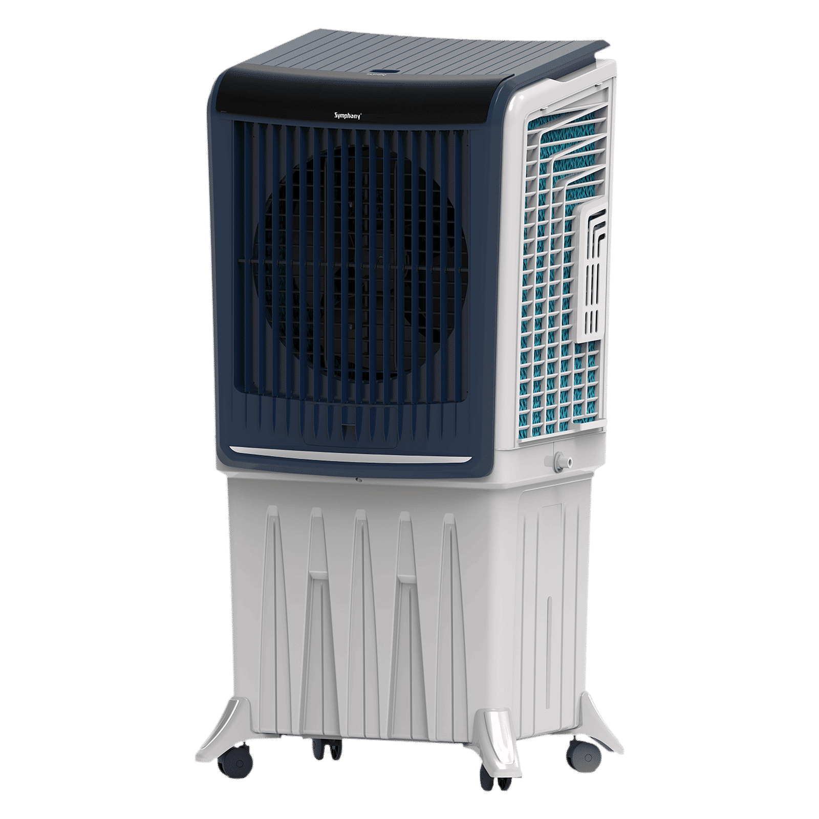 Symphony Silenzo 120i 120 Litres Desert Air Cooler with CFD Technology (Inverter Compatible, Grey & Blue) Symphony Silenzo 120i 120 Litres Desert Air Cooler with CFD Technology (Inverter Compatible, Grey & Blue)_5