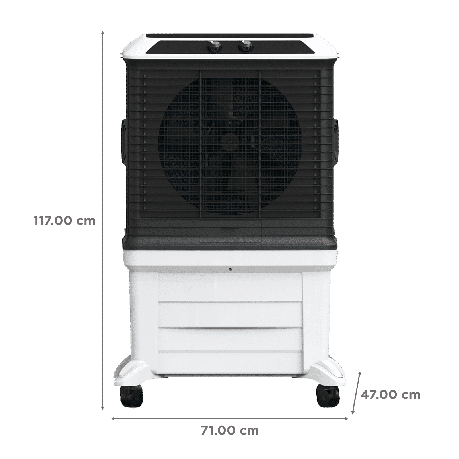 Symphony Arctic Circle 100 Litres Desert Air Cooler with i-Pure+ Technology (Inverter Compatible, Grey & Black) Symphony Arctic Circle 100 Litres Desert Air Cooler with i-Pure+ Technology (Inverter Compatible, Grey & Black)_2