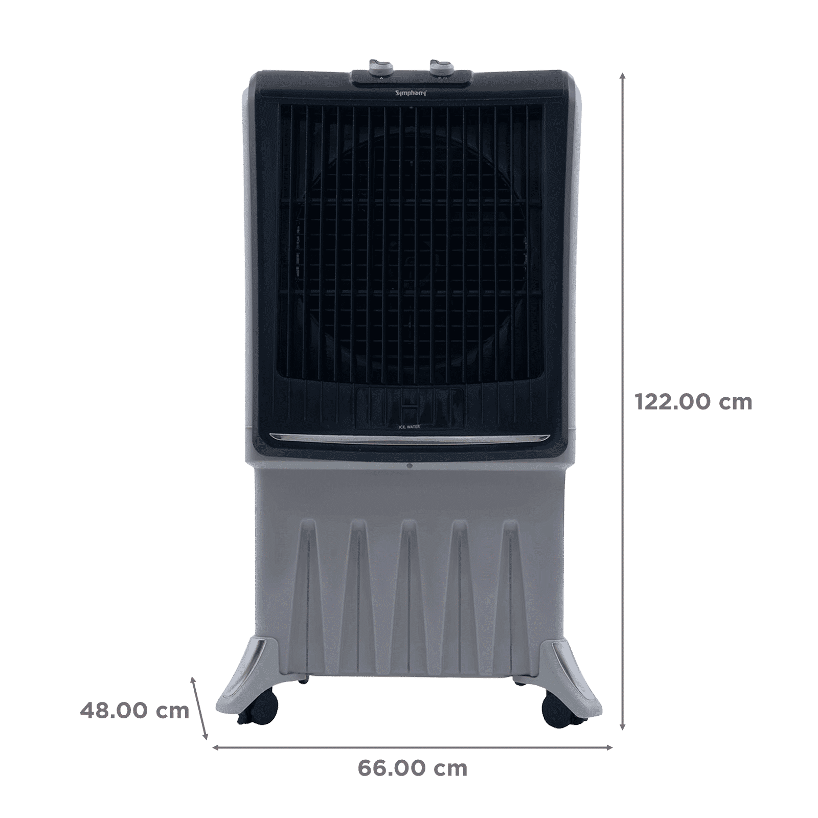 Symphony Silenzo 100 Litres Desert Air Cooler with i-Pure+ Technology (Inverter Compatible, Grey & Blue) Symphony Silenzo 100 Litres Desert Air Cooler with i-Pure+ Technology (Inverter Compatible, Grey & Blue)_2