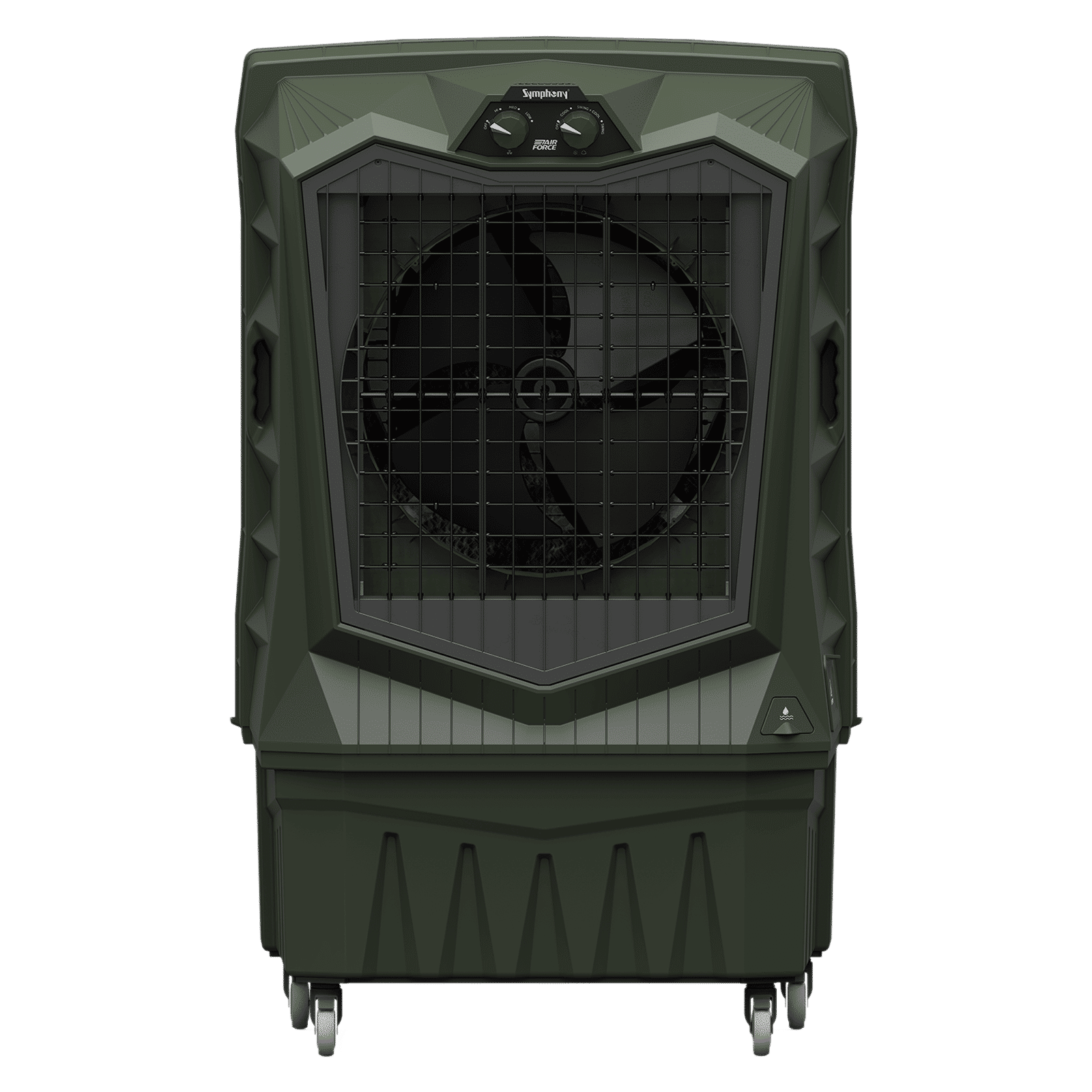 Symphony Air Force 120 Litres Desert Air Cooler with Xtra Power Jet Fan (Inverter Compatible, Militry Green) Symphony Air Force 120 Litres Desert Air Cooler with Xtra Power Jet Fan (Inverter Compatible, Militry Green)_1