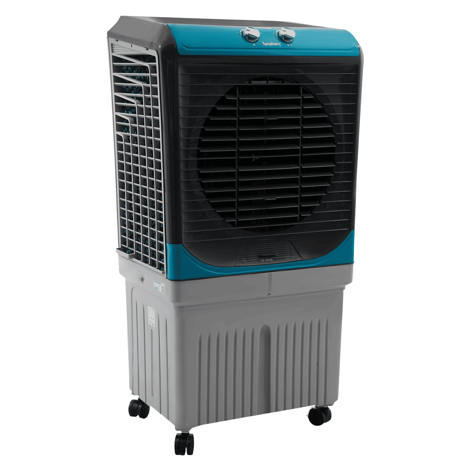 Symphony Maxwind 100EX 100 Litres Desert Air Cooler with CFD Technology (Inverter Compatible, Grey & Blue)_6