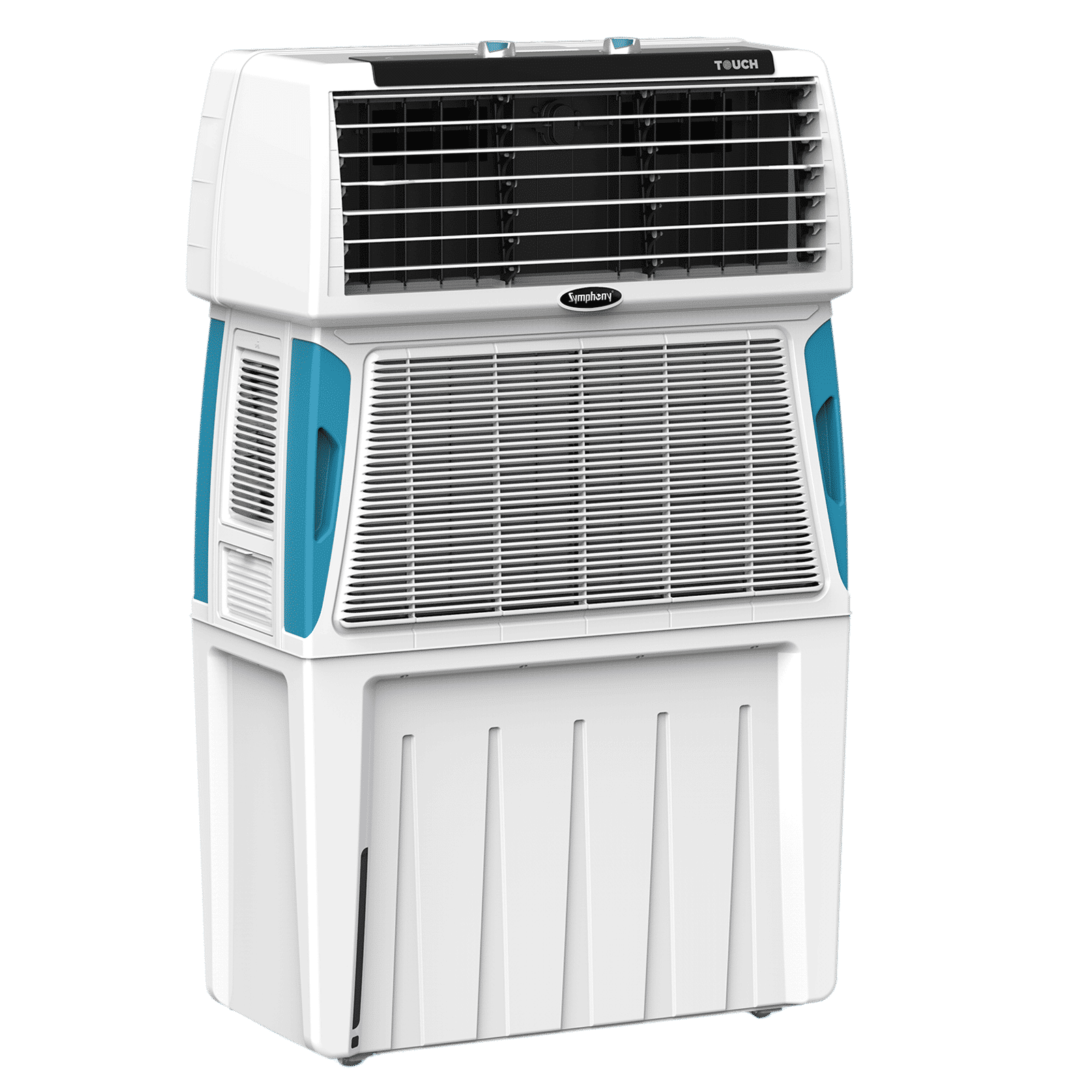 Symphony Touch 115 Litres Desert Air Cooler with CFD Technology (Inverter Compatible, White)_4