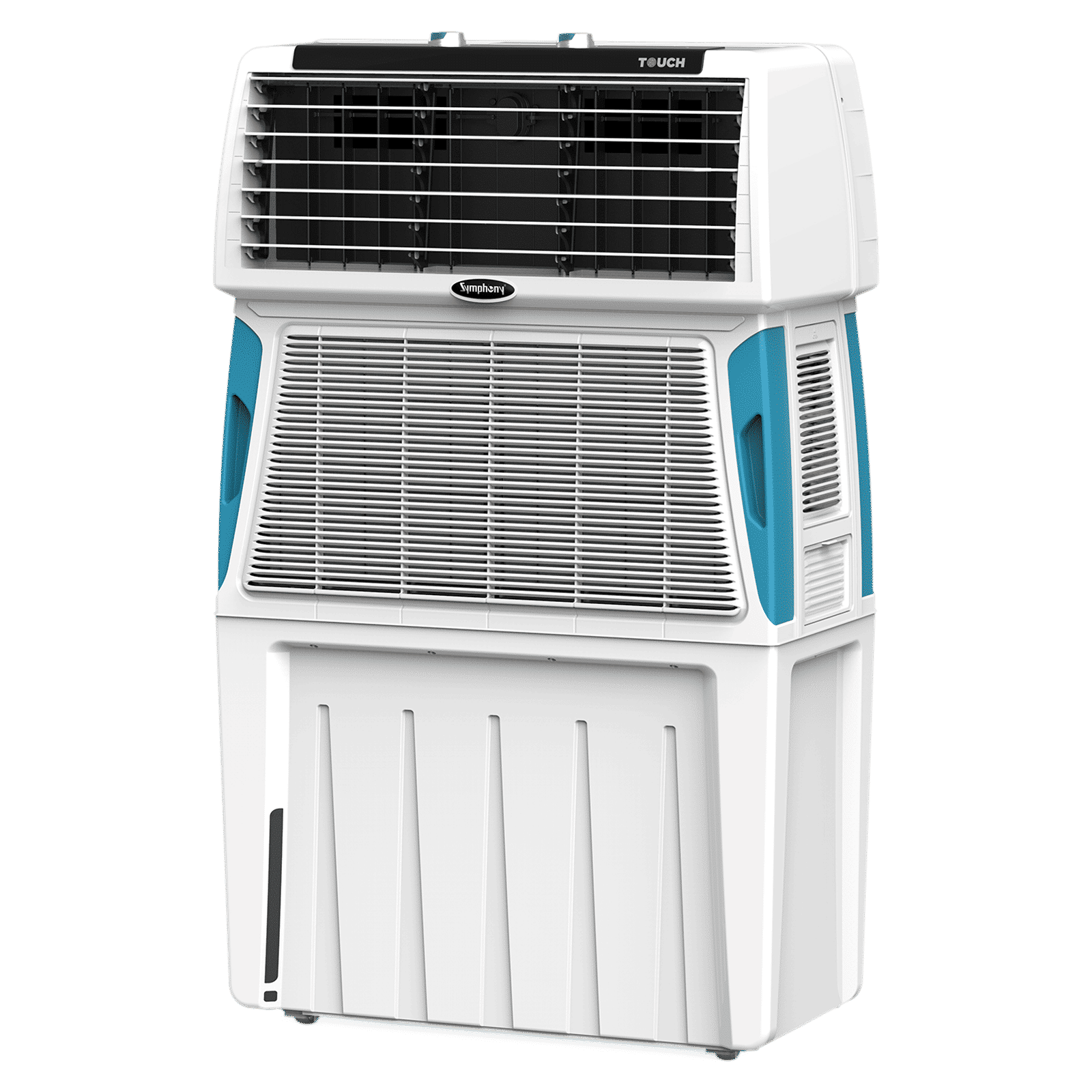 Symphony Touch 115 Litres Desert Air Cooler with CFD Technology (Inverter Compatible, White)_5