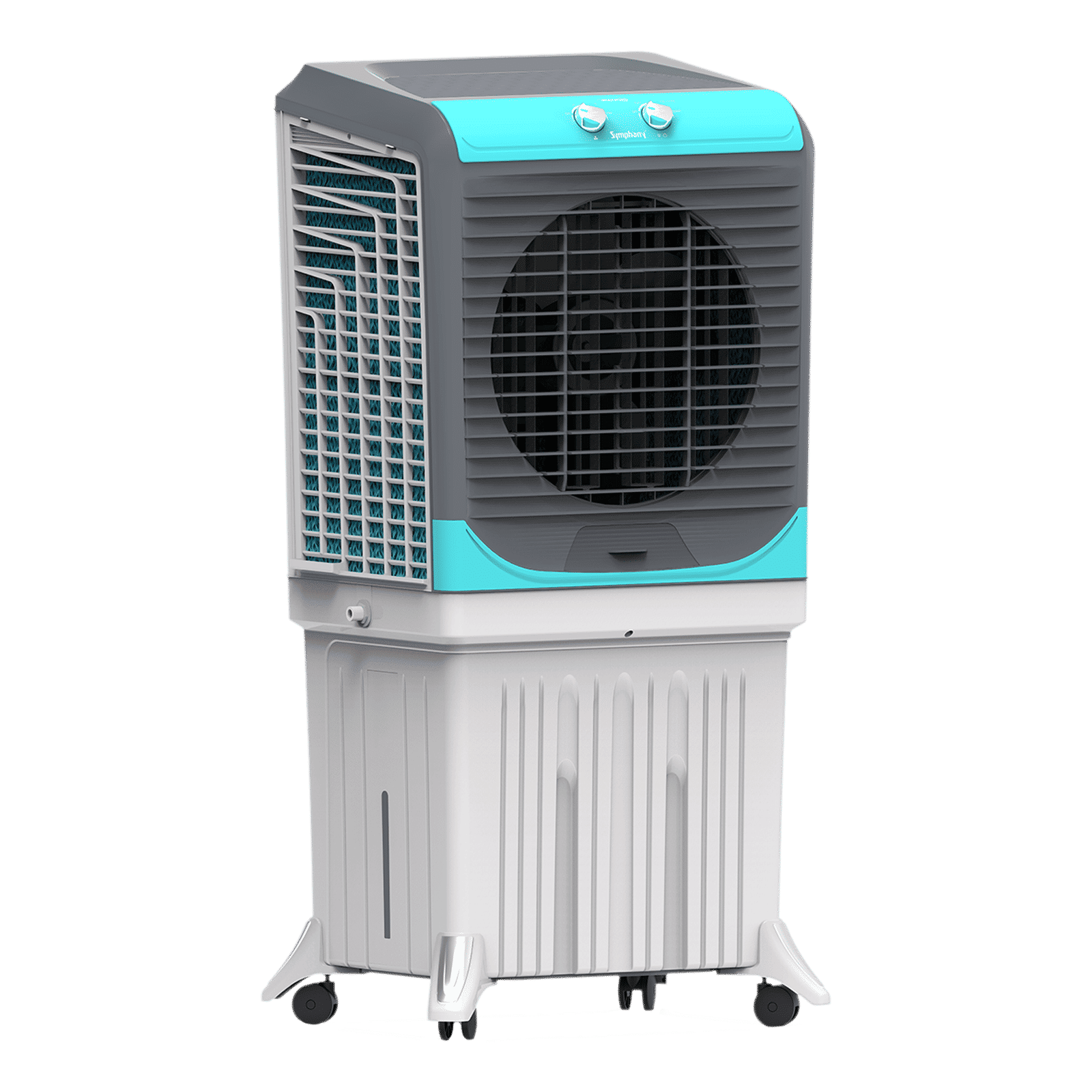 Symphony Maxwind 120EX 120 Litres Desert Air Cooler with CFD Technology (Inverter Compatible, Grey & Blue)_4