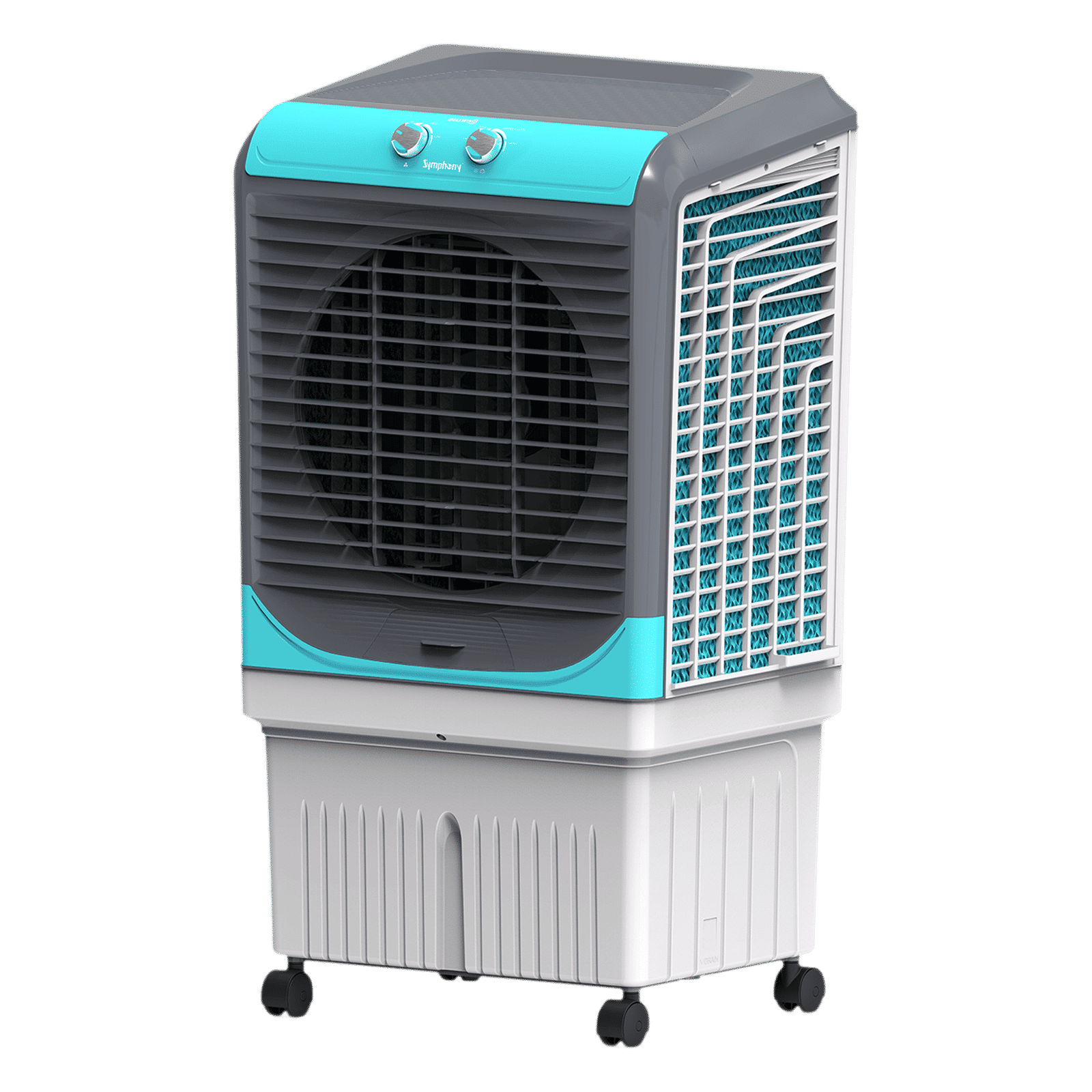 Symphony Maxwind 80EX 80 Litres Desert Air Cooler with CFD Technology (Inverter Compatible, Grey & Blue)_5
