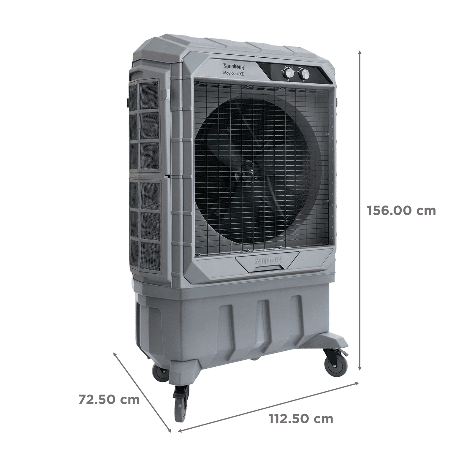 Symphony Movicool XE 100 Litres Desert Air Cooler with CFD Technology (Inverter Compatible, Grey) Symphony Movicool XE 100 Litres Desert Air Cooler with CFD Technology (Inverter Compatible, Grey)_2