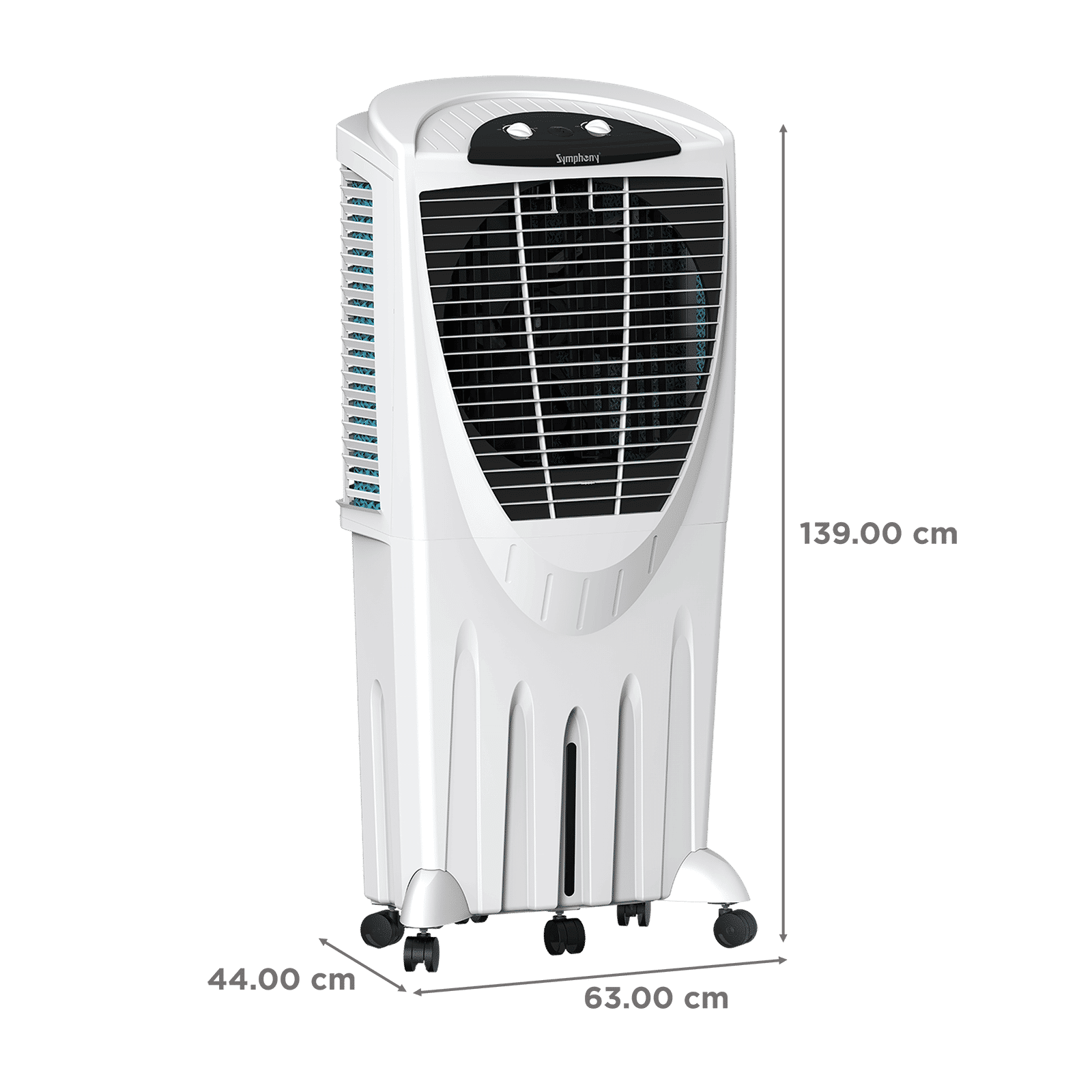 Symphony Winter 100XL 100 Litres Desert Air Cooler with CFD Technology (Inverter Compatible, White)_2