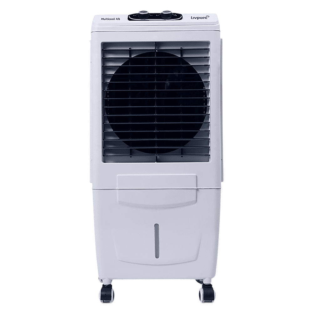 Livpure Multicool 40 Litres Desert Air Cooler with Evaporative Cooling Technology (Inverter Compatible, White & Blue)_1