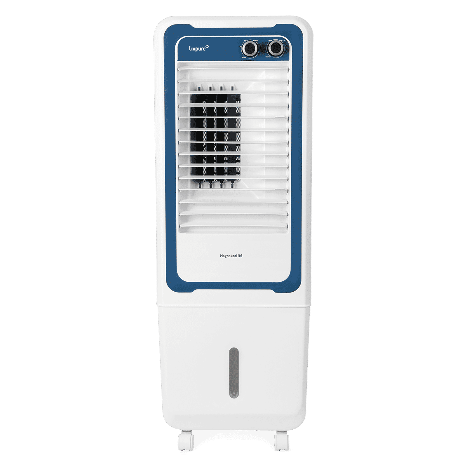 Livpure Magnakool 36 Litres Tower Air Cooler with Evaporative Cooling Technology (Inverter Compatible, White & Blue)_4