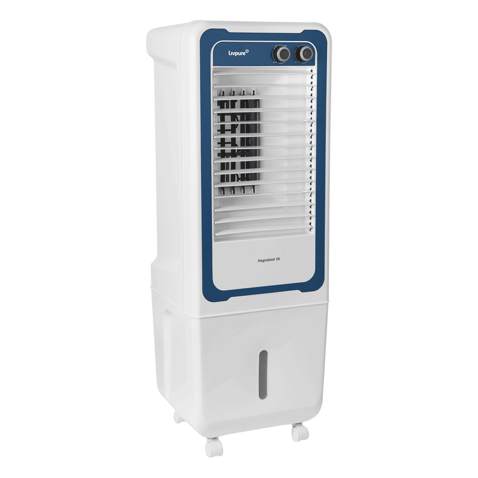 Livpure Magnakool 36 Litres Tower Air Cooler with Evaporative Cooling Technology (Inverter Compatible, White & Blue)_5