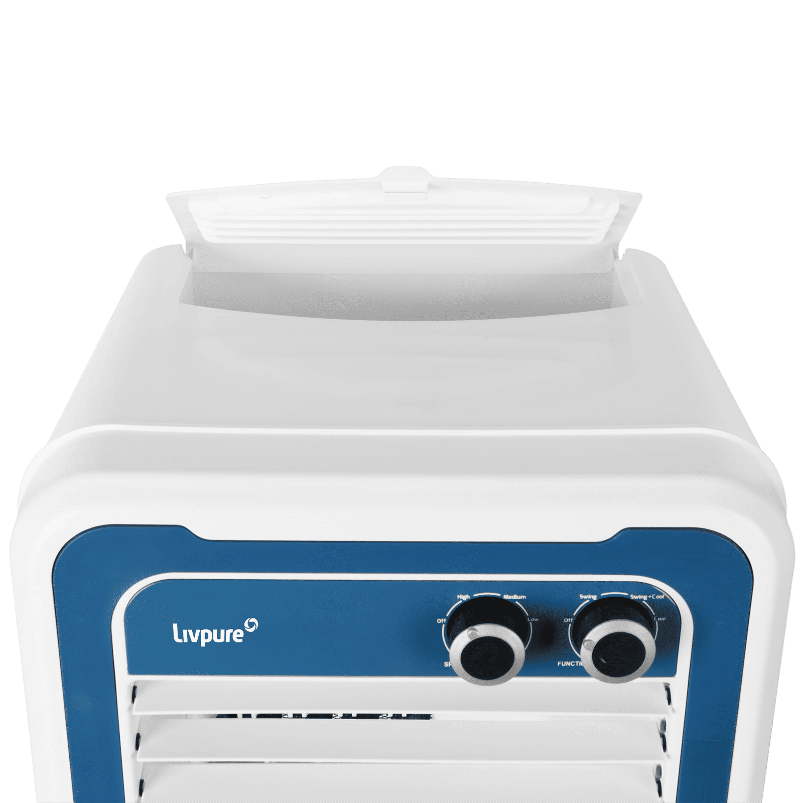 Livpure Magnakool 36 Litres Tower Air Cooler with Evaporative Cooling Technology (Inverter Compatible, White & Blue)_8