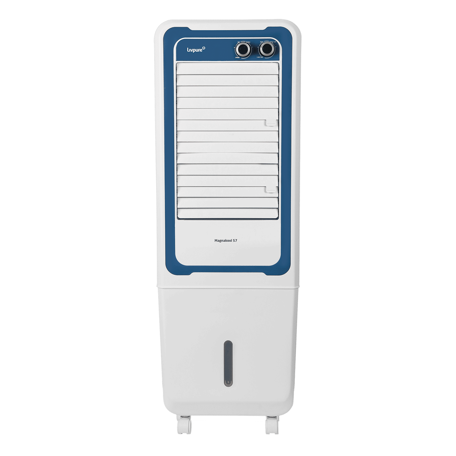 Livpure Magnakool 57 Litres Tower Air Cooler with Evaporative Cooling Technology (Inverter Compatible, White & Blue)_1